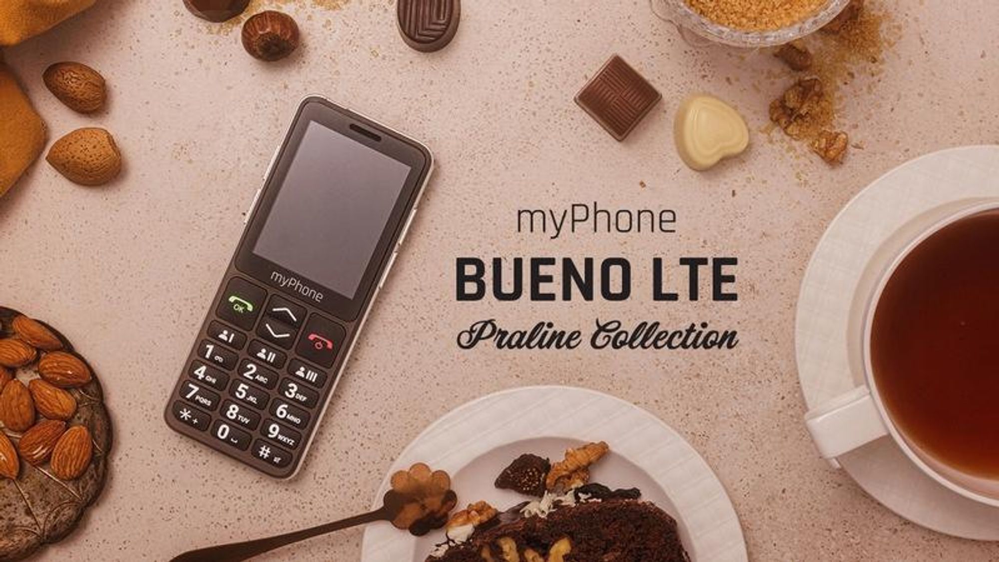 Myphone Bueno Lte Praline Collection 4G – Mobiltelefon Für Senioren