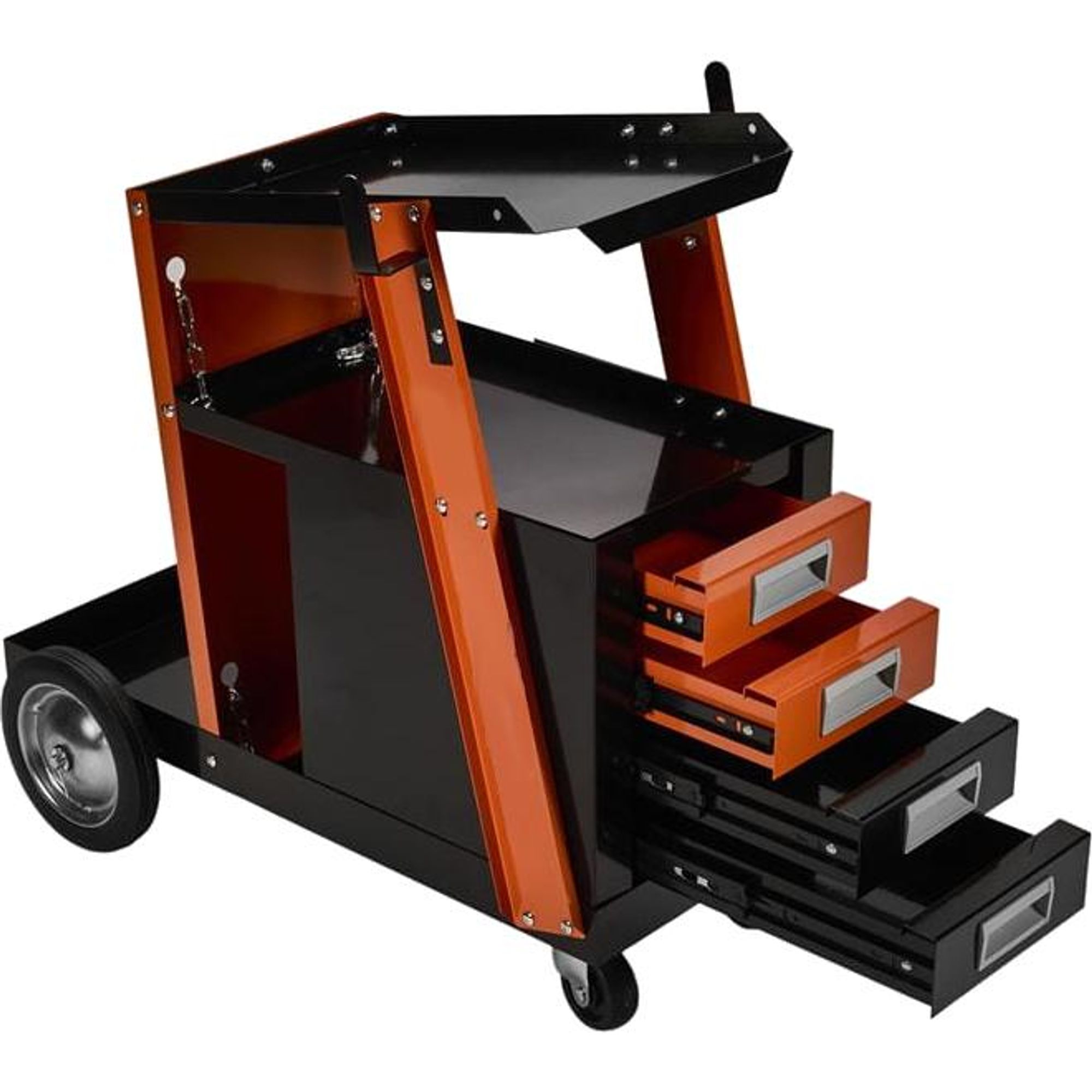 Kraft&Dele KD374 Schweißerwagen mit 4 Schubladen