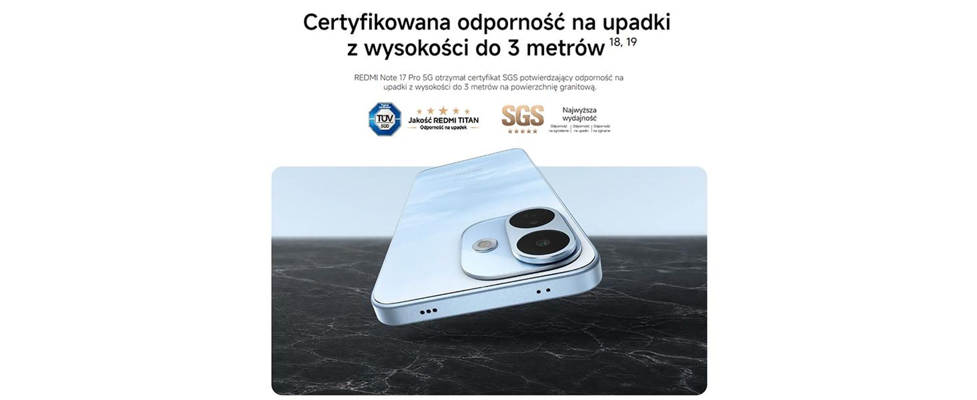 Xiaomi Redmi Note 17 Pro 5G, smartfon, 8 GB RAM, 256 GB pamięci, kolor niebieski, bateria 8340 mAh