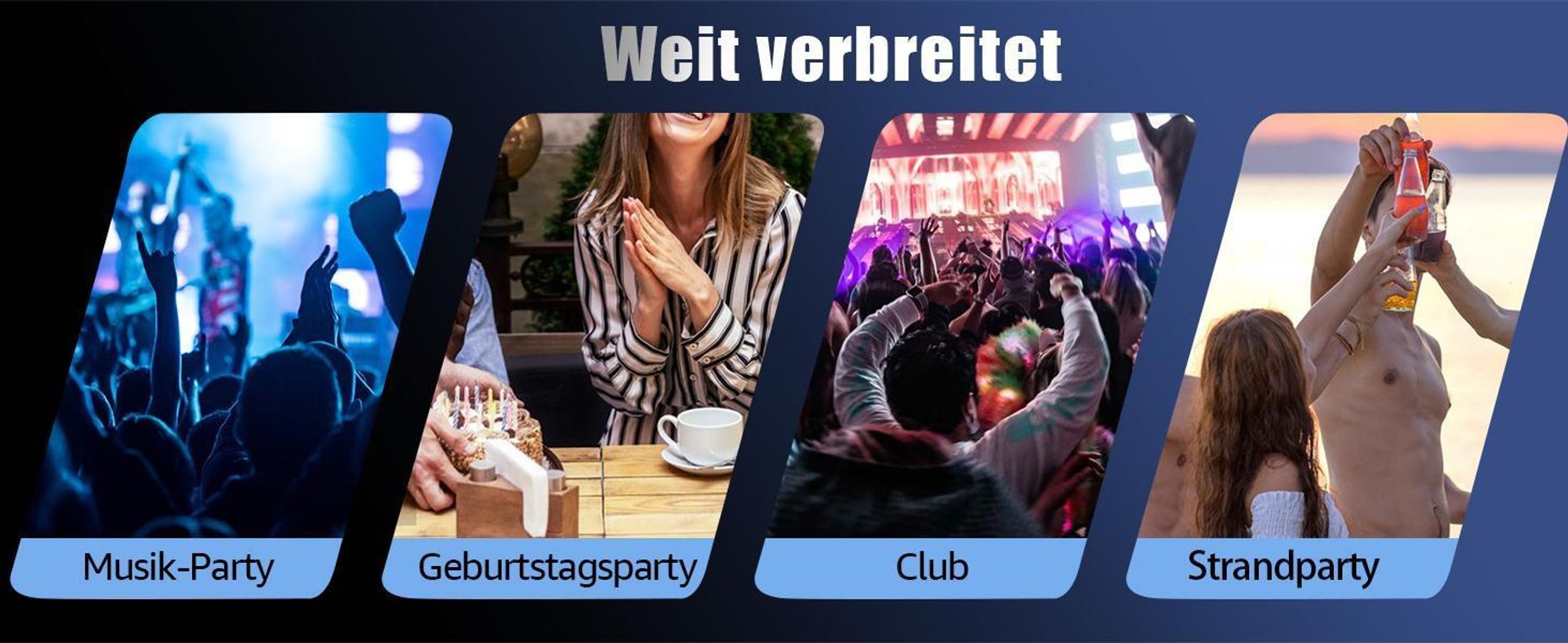Retekess TA004 Silent Disco Starter Kit, Kabellose Kopfhörer für Fernseher, 3 Kanäle, 200 m Reichweite, Silent-Disco-Kopfhörerset für Partys