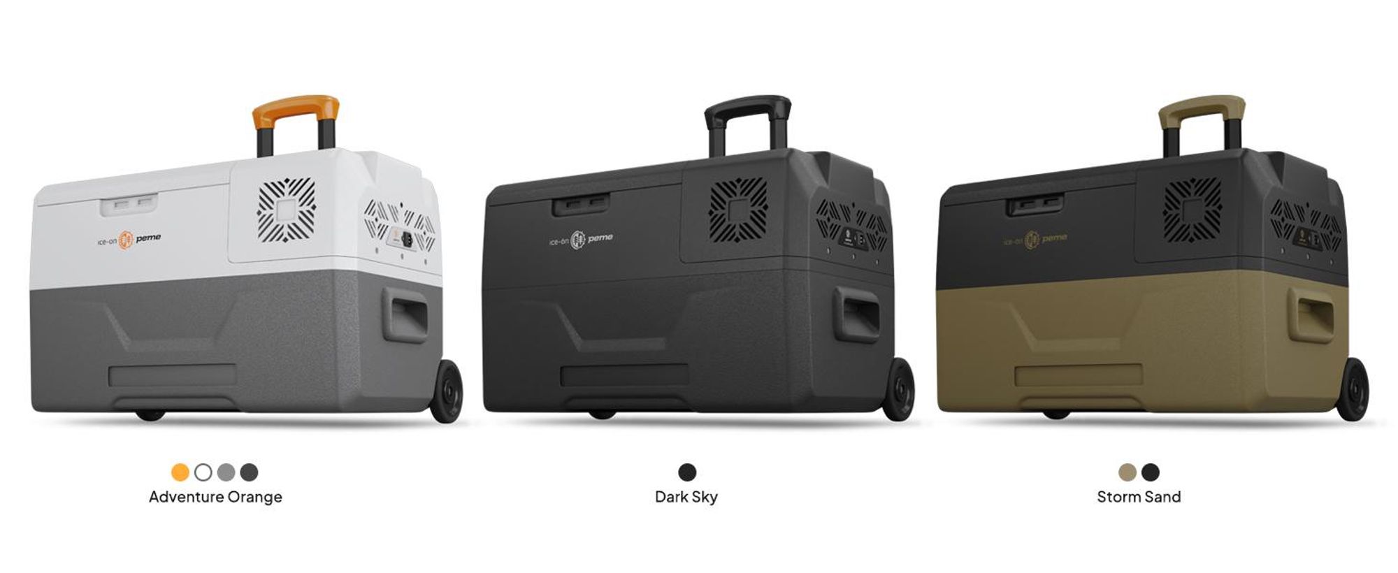 Lodówka turystyczna PEME Expedition 30 z kompresorem, pojemność 28 l – lodówka „Dark Sky” na kółkach, lodówka samochodowa, elektryczna zamrażarka, lodówka do samochodu ciężarowego i na kemping, kółka, aplikacja
