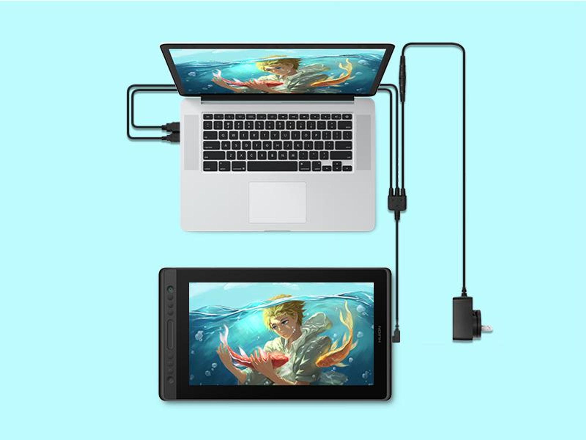 HUION KAMVAS Pro 16 Grafiktablett