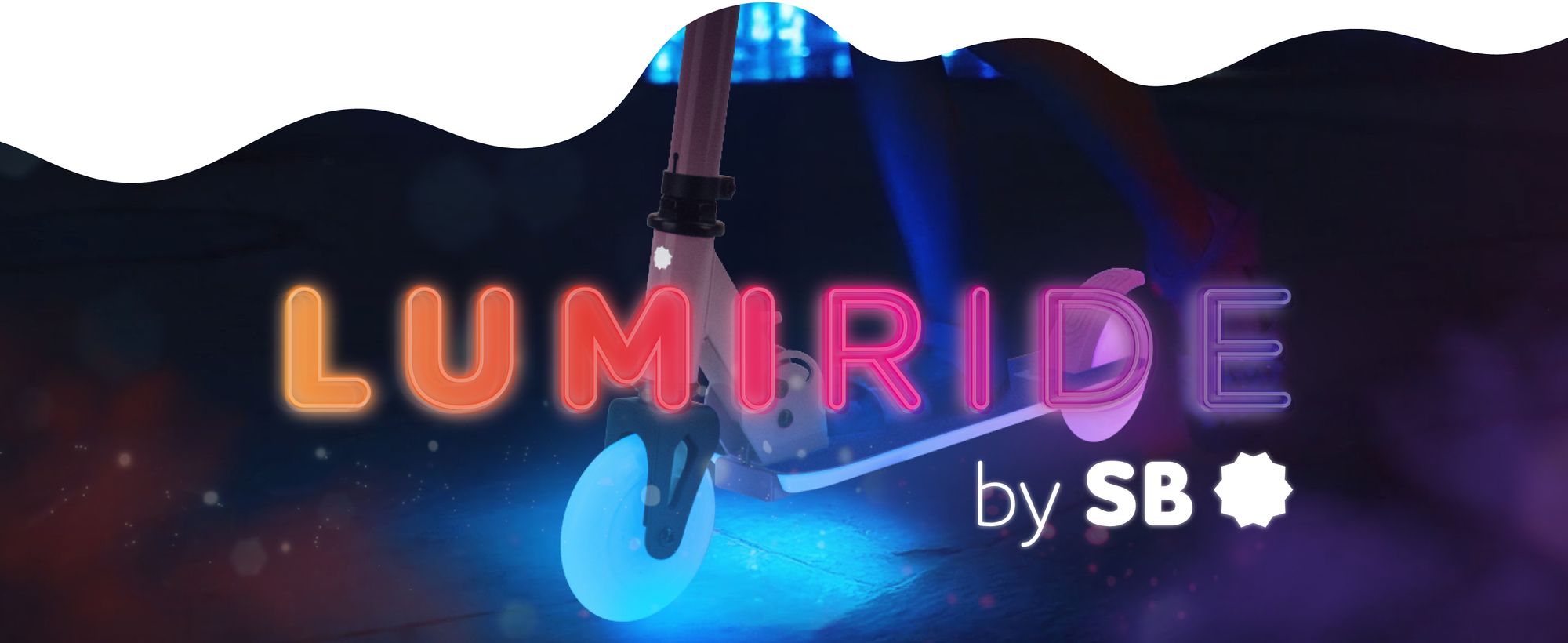 LUMI RIDE Kinder Roller Kinderscooter zweiradscooter mit LED Räder, Hinterbremsen, Höhenverstellbare, bis 50kg belastbar, klappbar schwarz Sun Baby