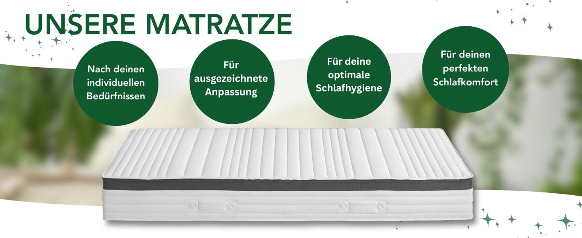 Hochwertige XXL-Matratze mit Taschenfederkern | 80 x 200 cm | H2 | 25cm hoch | DREAMSTAR Platin