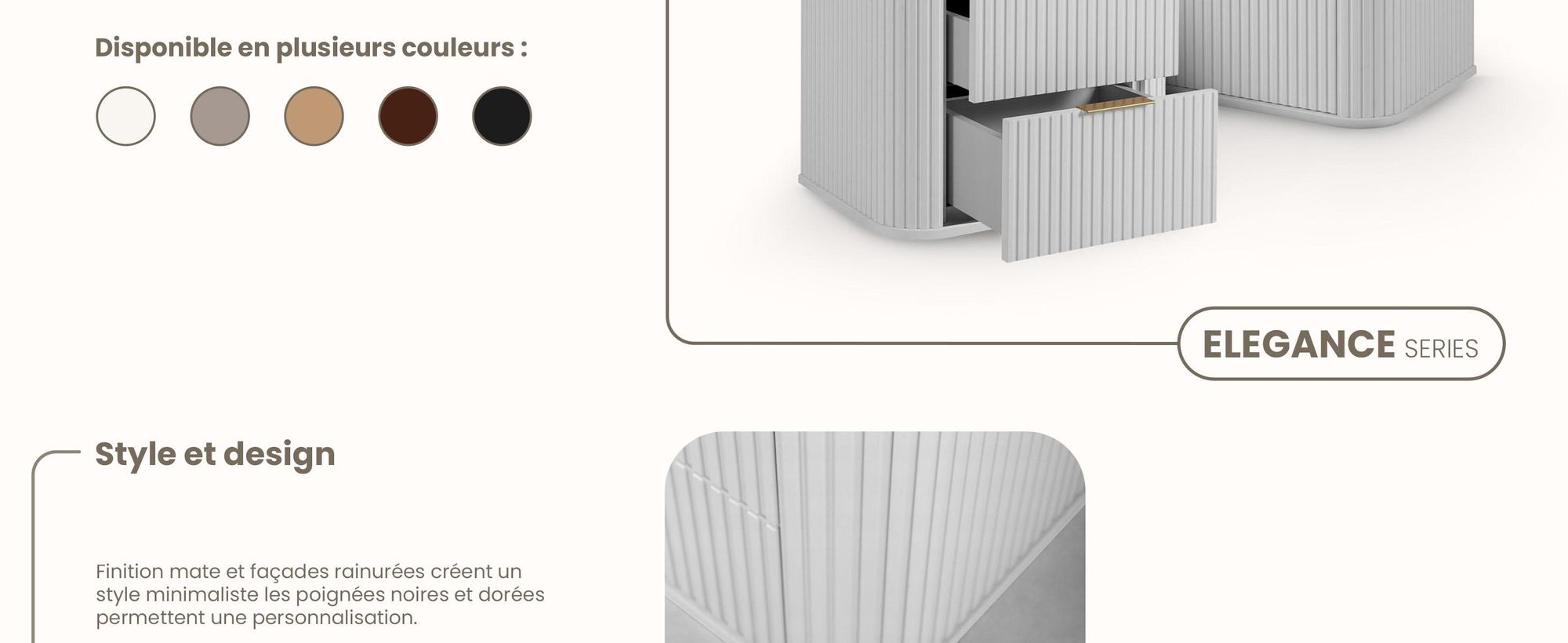 Armoire salle de bain - 60 cm Sous lavabo, meubles bas