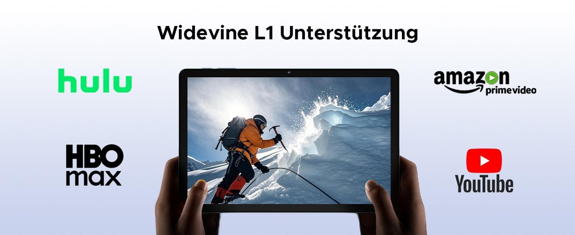 DOOGEE Tab G6 - Tablet ,Android 16, 11 Zoll, 36(6+30)GB+256GB(bis 2TB erweiterbar), 4G LTE, 90Hz,8000mAh,Widevine L1