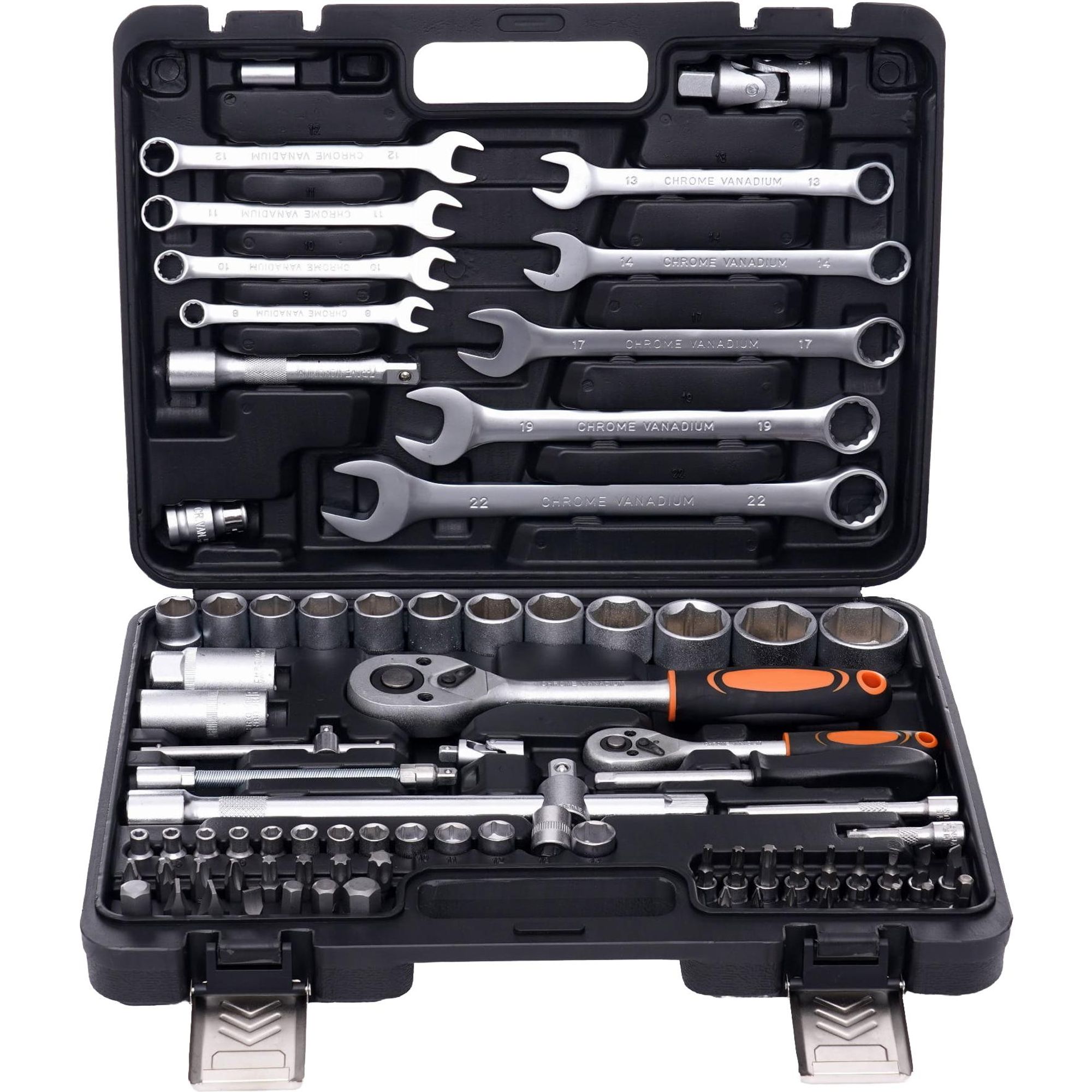 Kraft&Dele KD10832 Werkzeugsatz im Koffer 82tlg