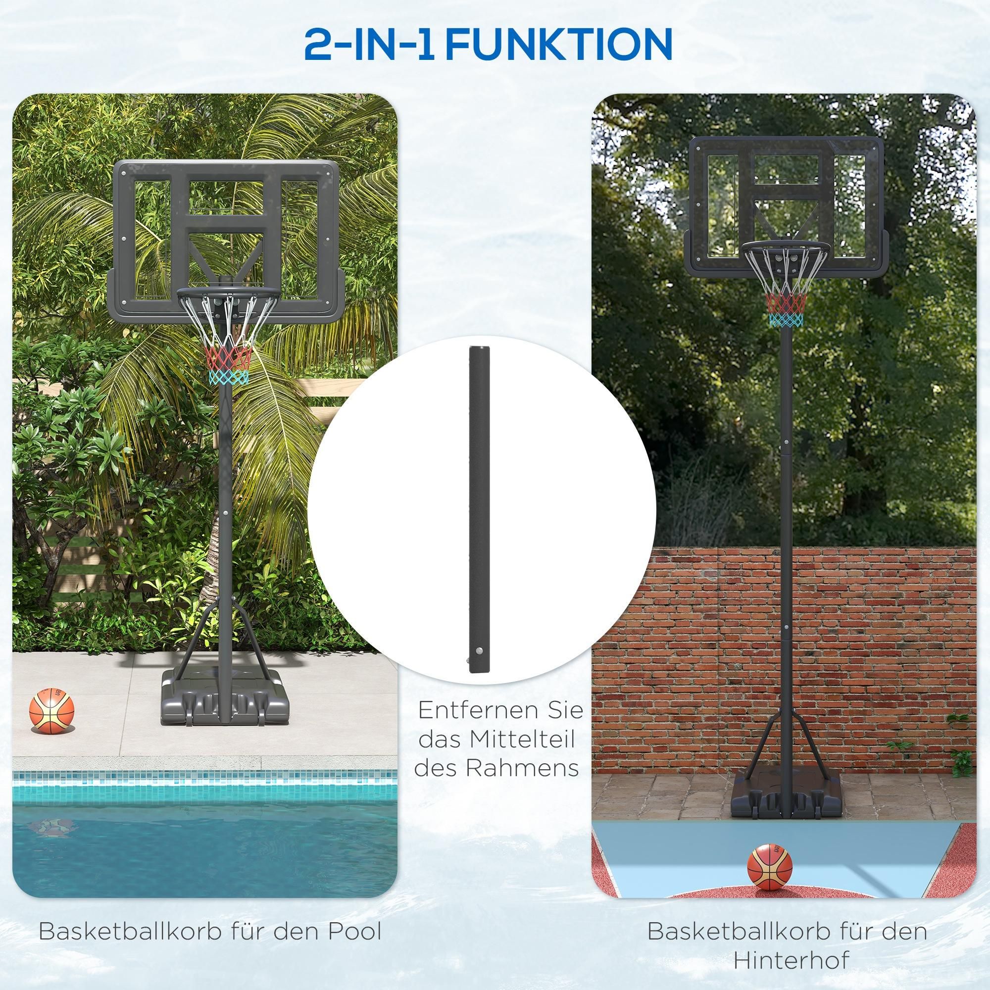 Basketballkorb Basketball befüllbare