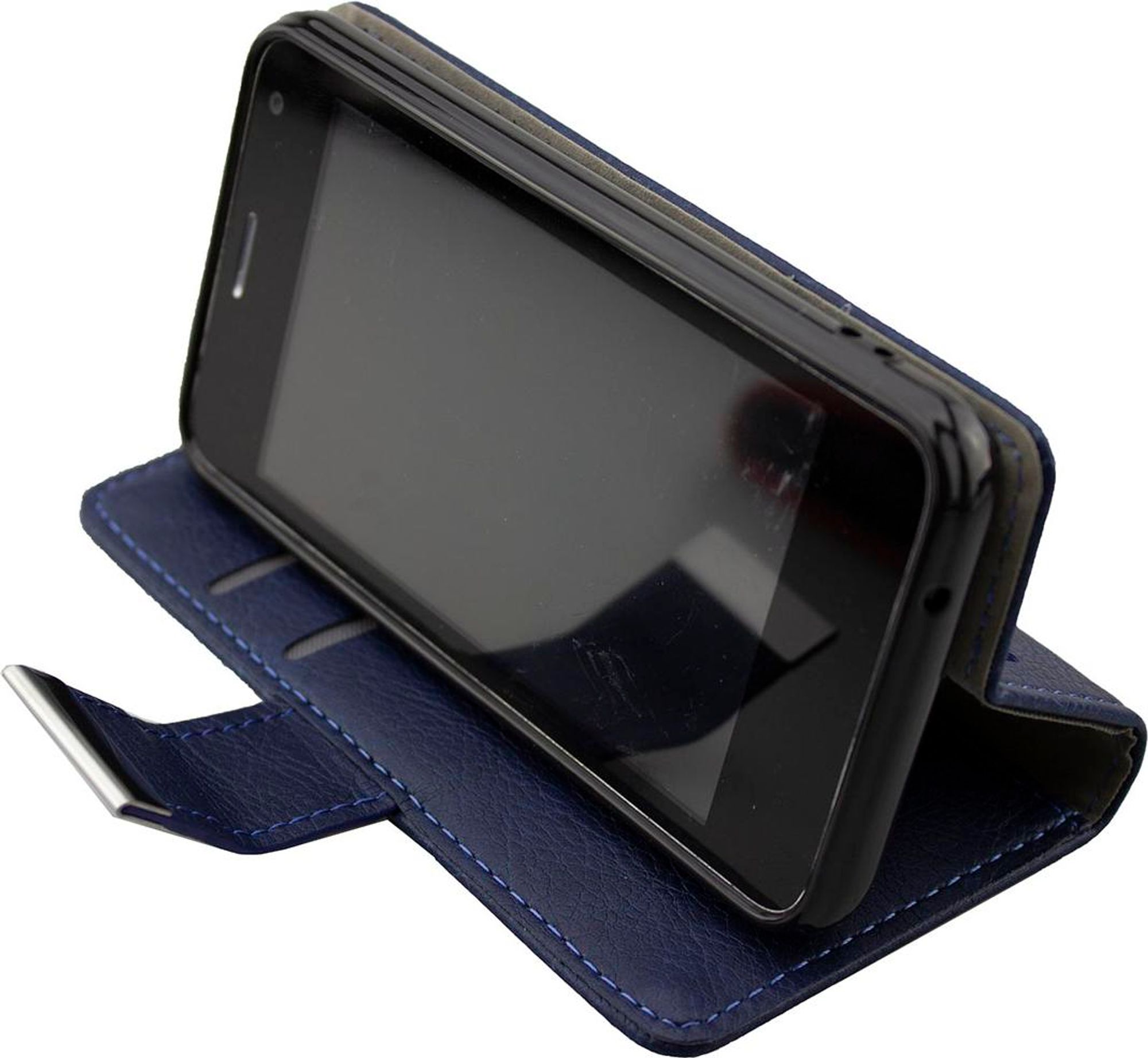 caseroxx Handy Hülle Tasche kompatibel mit Alba Alba 4' Bookstyle-Case Wallet Case Bild 2