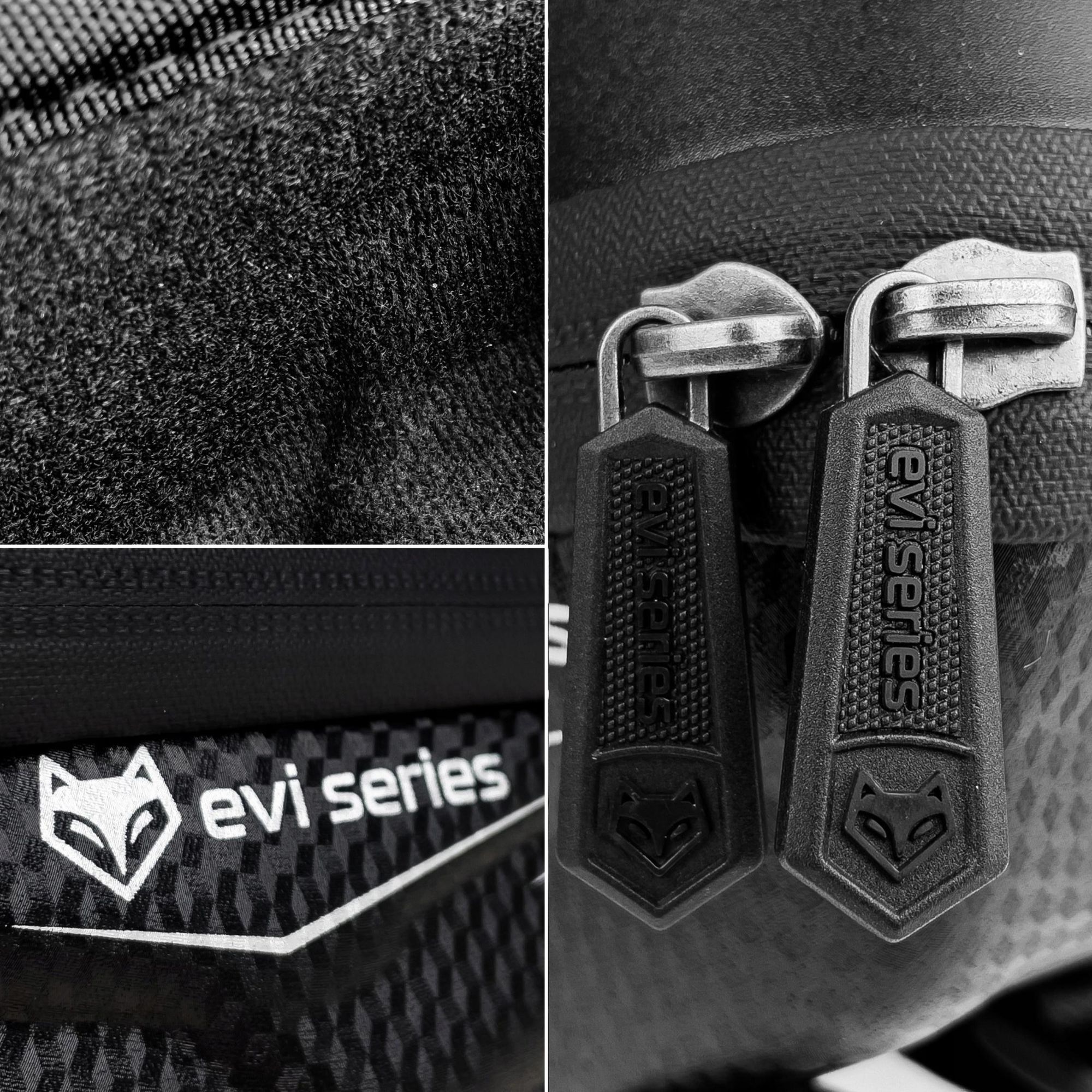 Fahrradtasche Lenkertasche wasserdicht, Handyhalterung bis 6,9 Zoll, 1,5L Hardcase Oberrohrtasche, kompaktes Design, EVI BIKE Flow+ S, Schwarz