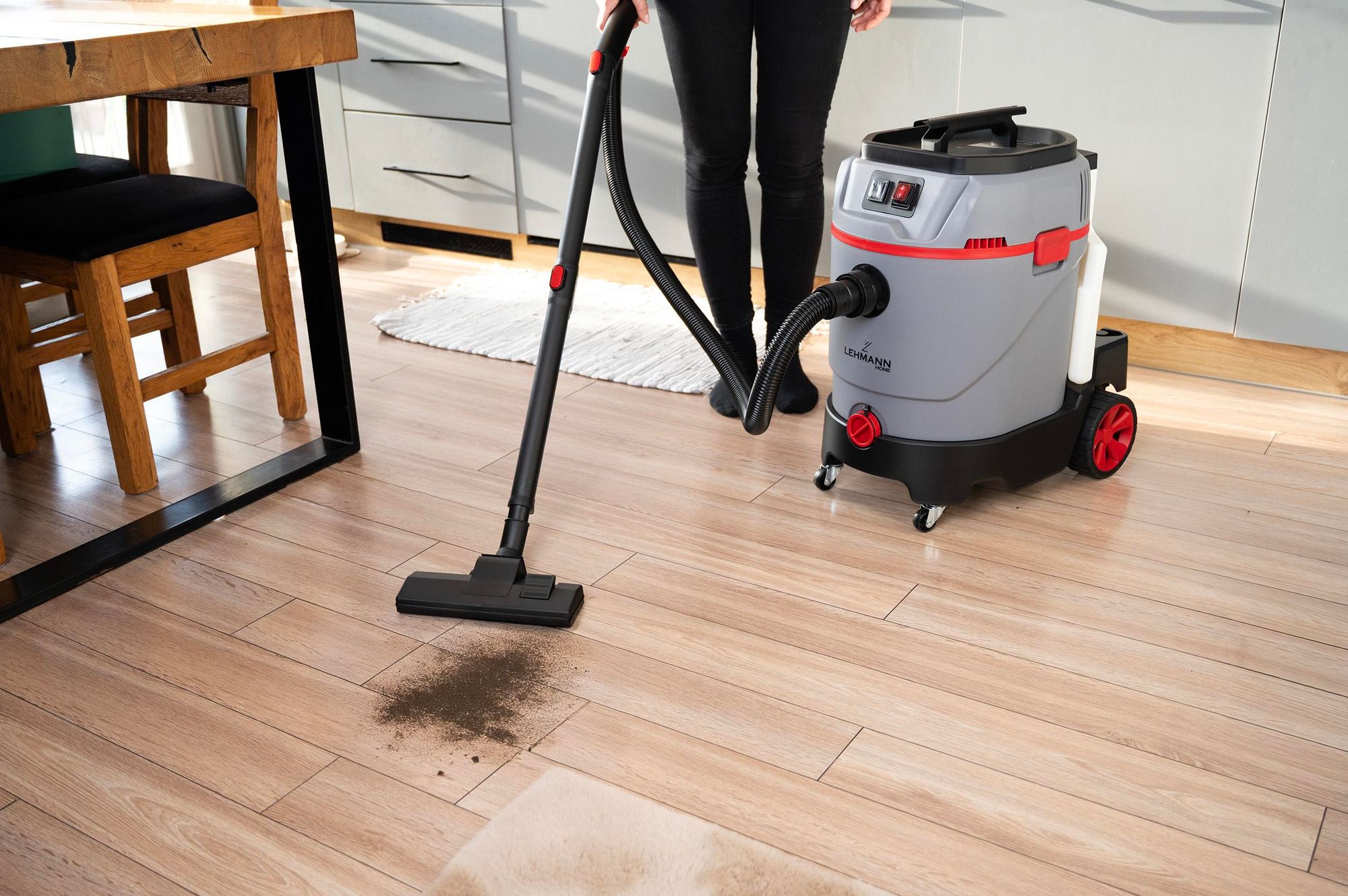 Odkurzacz piorący LEHMANN PRIMEWASH All-in-One 2800 W, odkurzacz do dywanów i mebli tapicerowanych, na mokro/sucho, grzanie wody, zbiornik 35-l