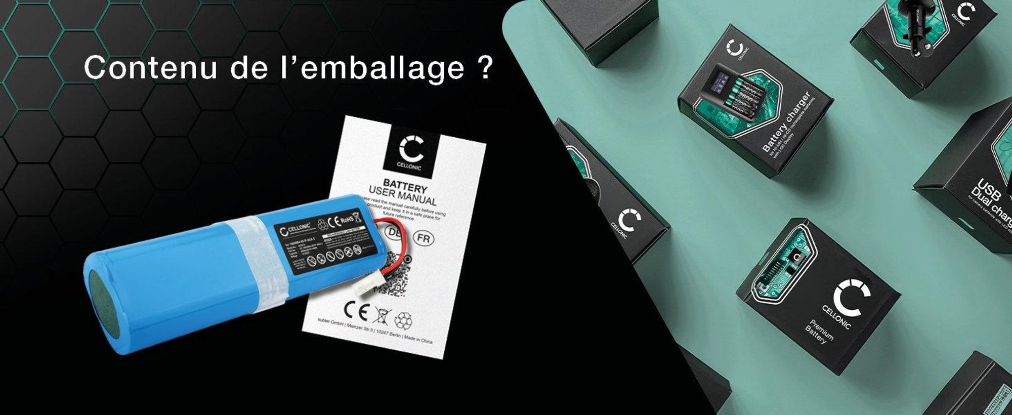 CELLONIC 1x Batterie pour Aspirateur Compatible avec ZACO V3, V40, Compatible avec ILIFE V5s Pro, Compatible avec ZACO SUN-INTE-202 - (2600mAh, 14.4V)