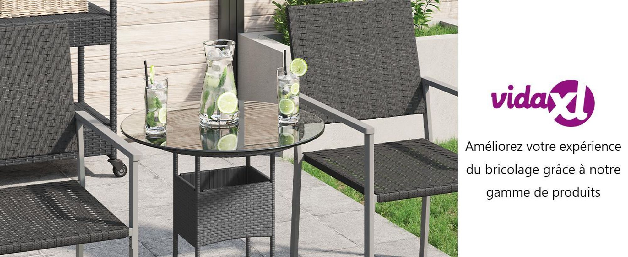 vidaXL Plateau de table en verre trempé rond 500 mm