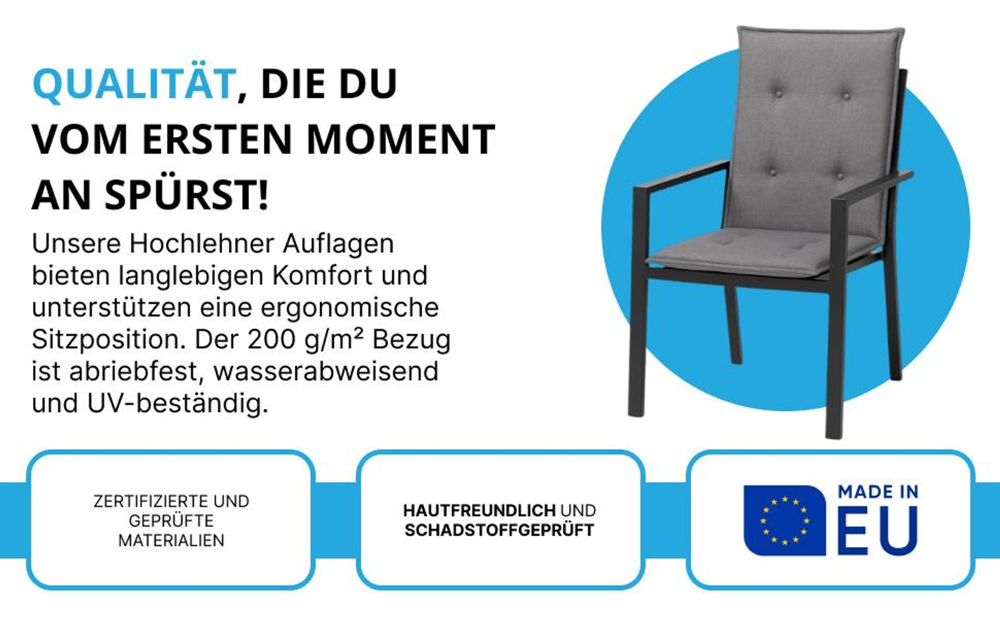 sitzauflagen hochlehner gartenstuhlauflagen stuhlauflagen gartenstuhlauflagen stuhlauflage