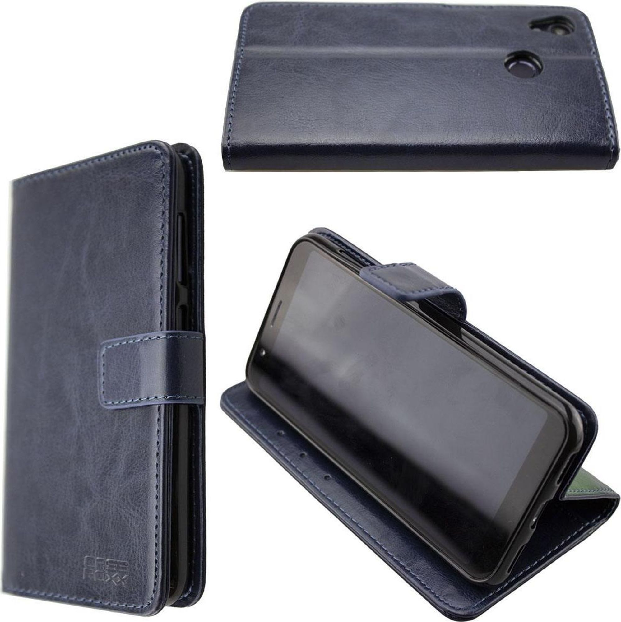 caseroxx Handy Hülle Tasche kompatibel mit Gigaset GS185 Bookstyle-Case Wallet Case Bild 4