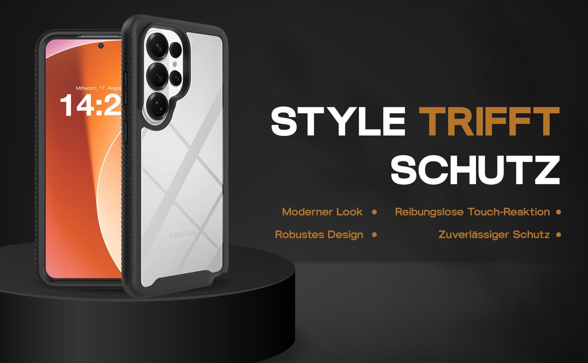 Rundum Schutzhülle für Samsung Galaxy S26 Ultra mit voller Abdeckung