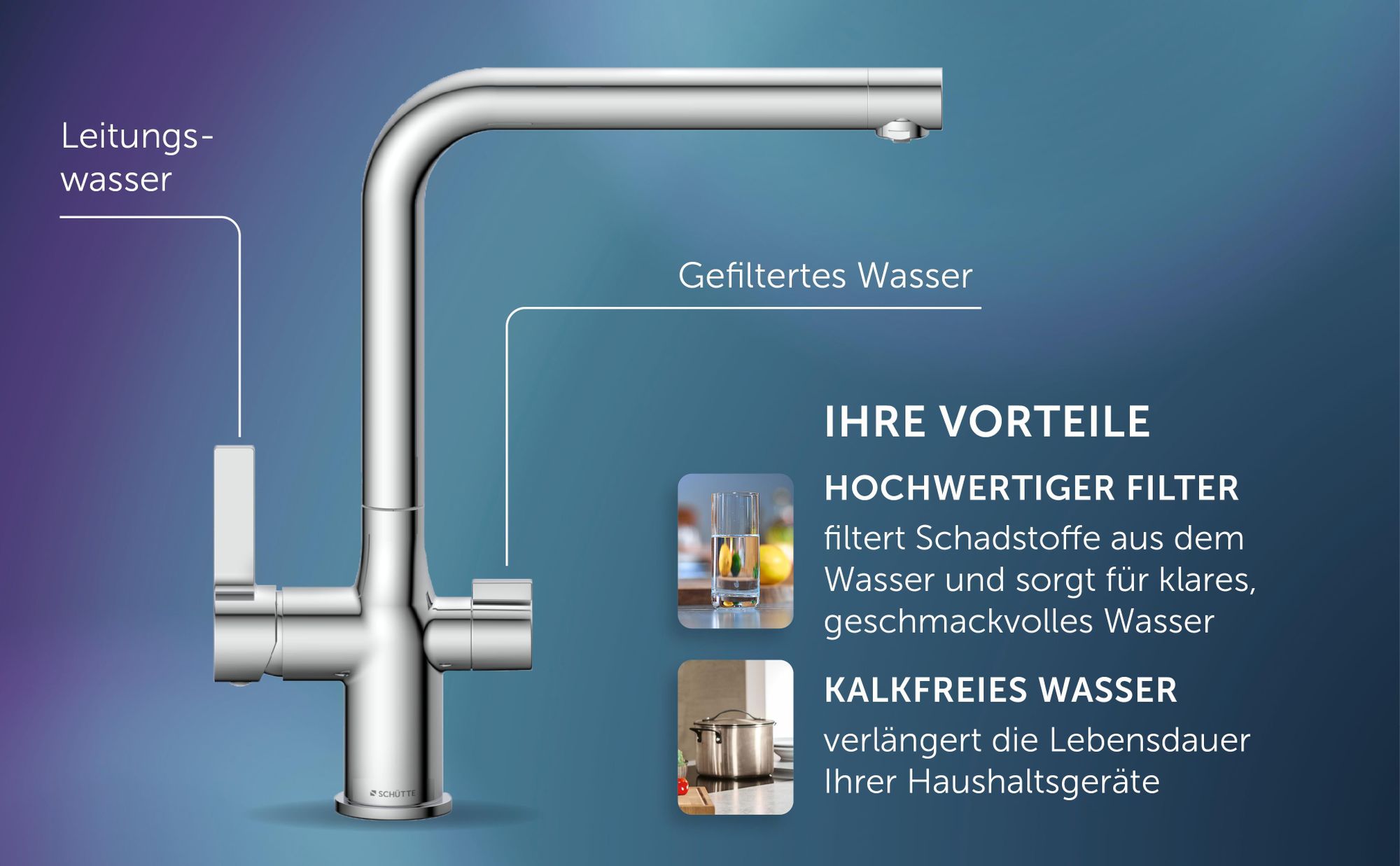 Die Vorteile der Trinkwasser-Spültischarmatur