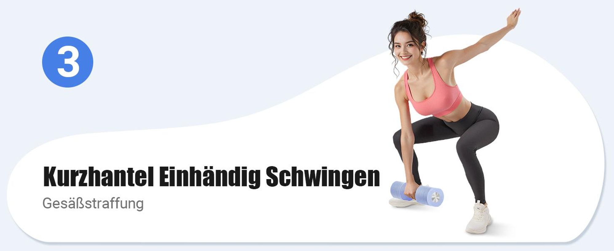 Verstellbare 4-in-1 Kurzhanteln 2er Set (1–4 kg) – Fitness Dumbbells für Zuhause & Home Gym, Krafttraining & Geschenkidee, blau