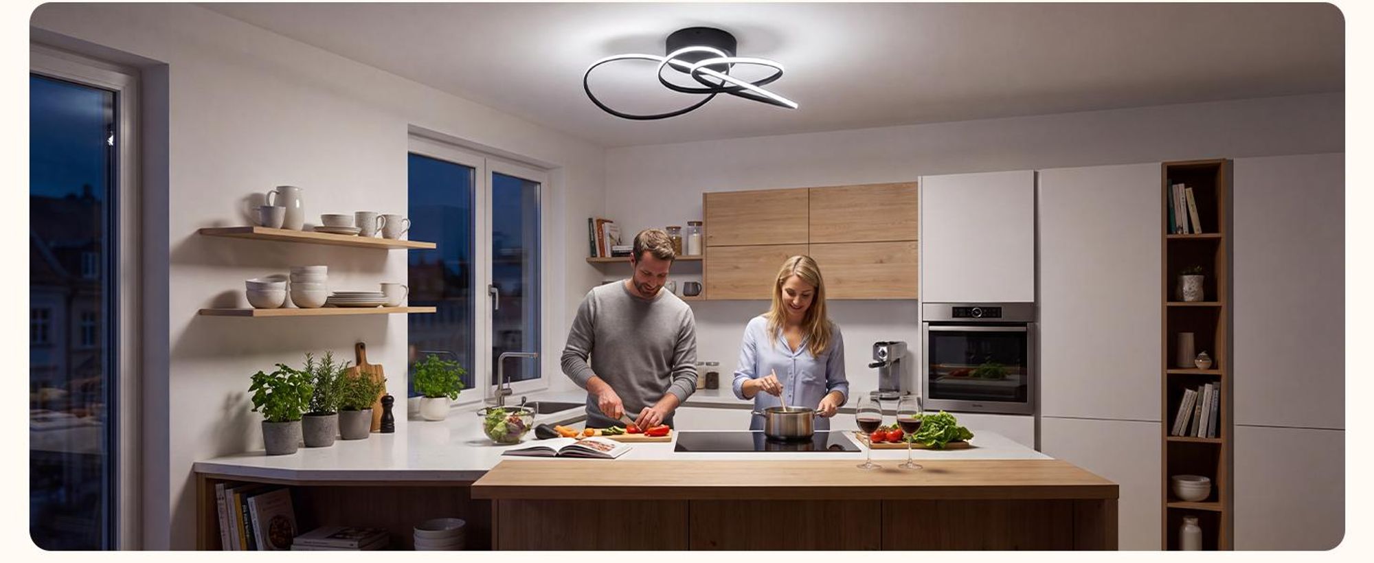 ZMH LED stropné svietidlo 30W čierne stmievateľné s diaľkovým ovládaním moderný kruhový dizajn vnútorné osvetlenie pre obývačku spálne kuchyňu jedáleň