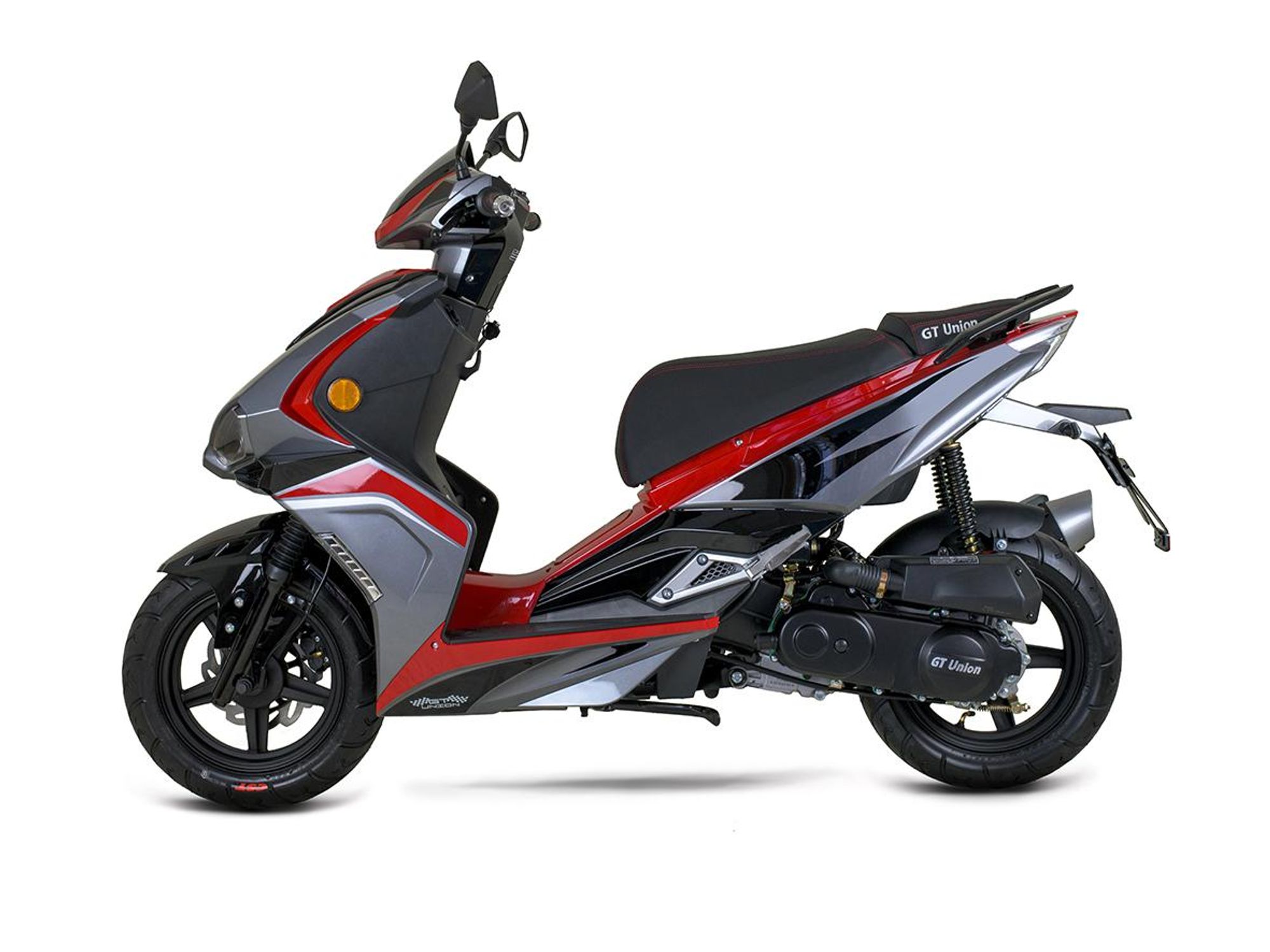 Motorroller Striker 50 ccm 45km/h, Euro 5, rot GT Union