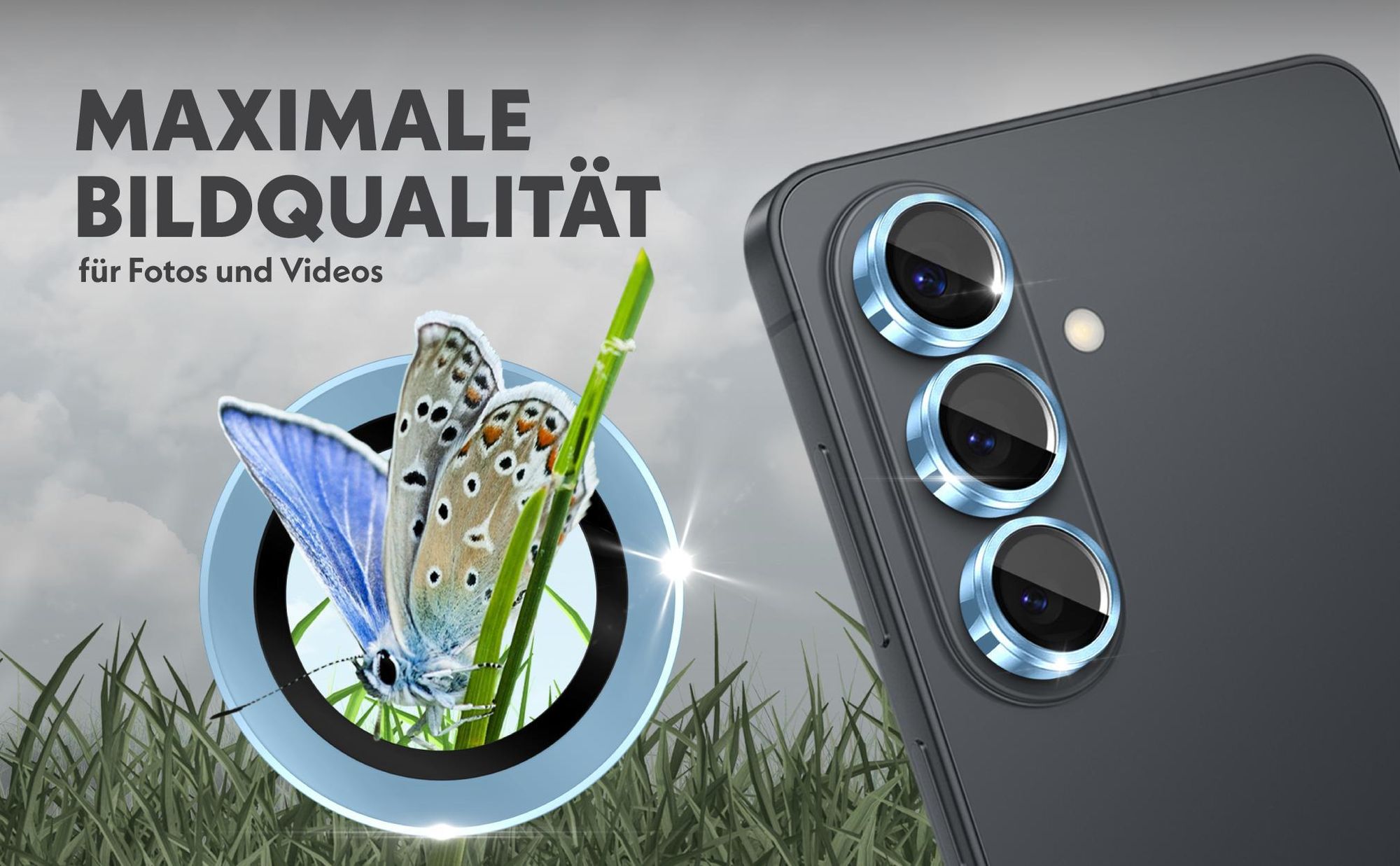 Kamera Linsenglas für Samsung Galaxy S26 mit und ohne Schmucksteine