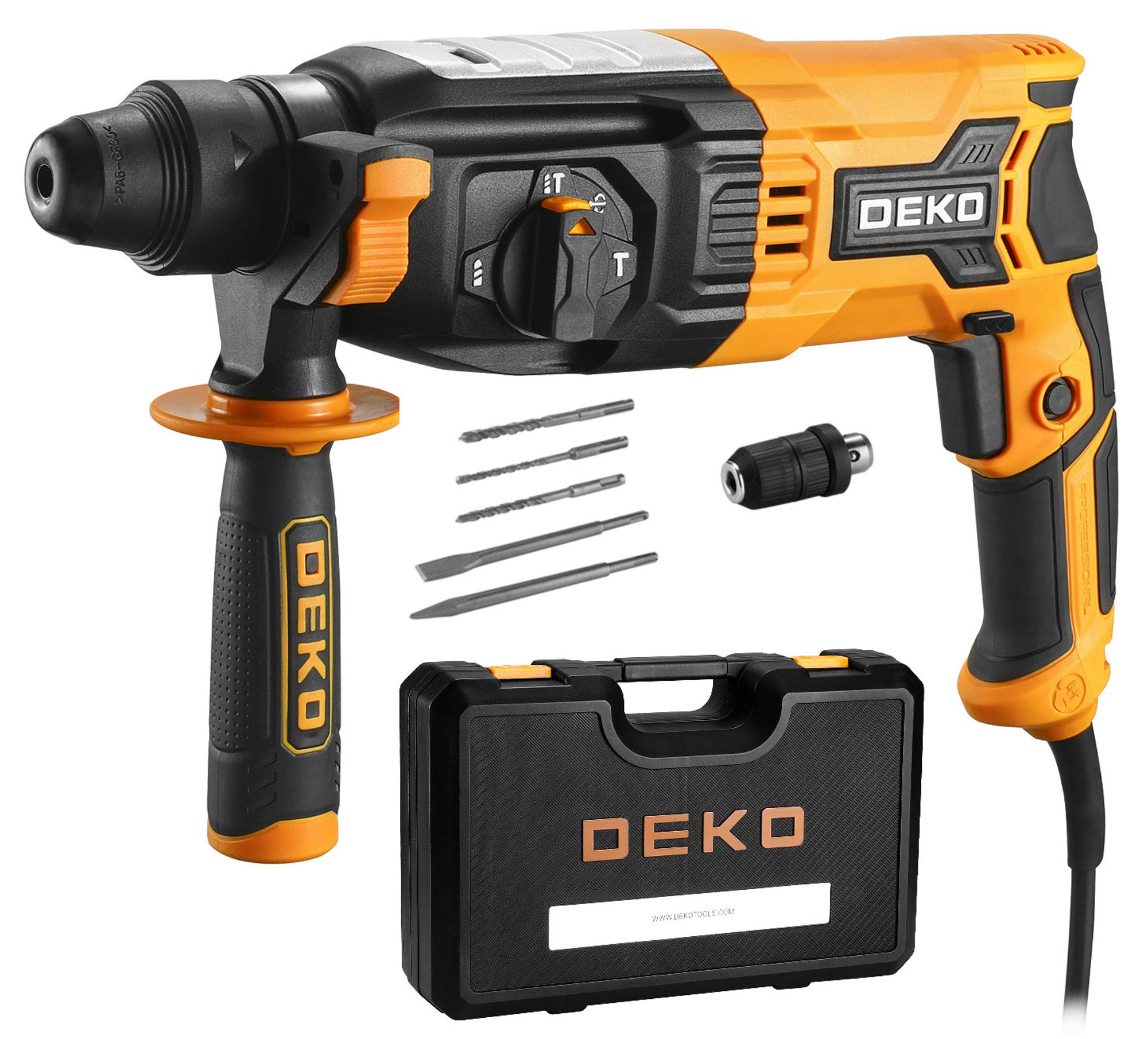 Młotowiertarka DEKO 850W 3.2J SDS Plus