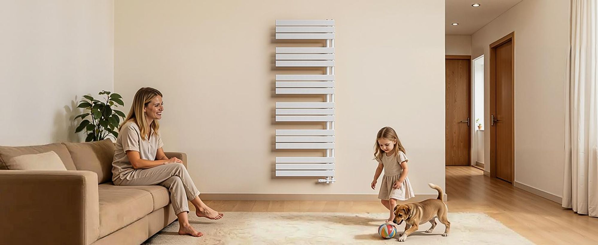 S'AFIELINA 762x400mm designerski grzejnik łazienkowy grzejnik ręcznikowy biały płaski panel boczne podłączenie grzejnik do łazienki suszarka na ręczniki 342 Watt