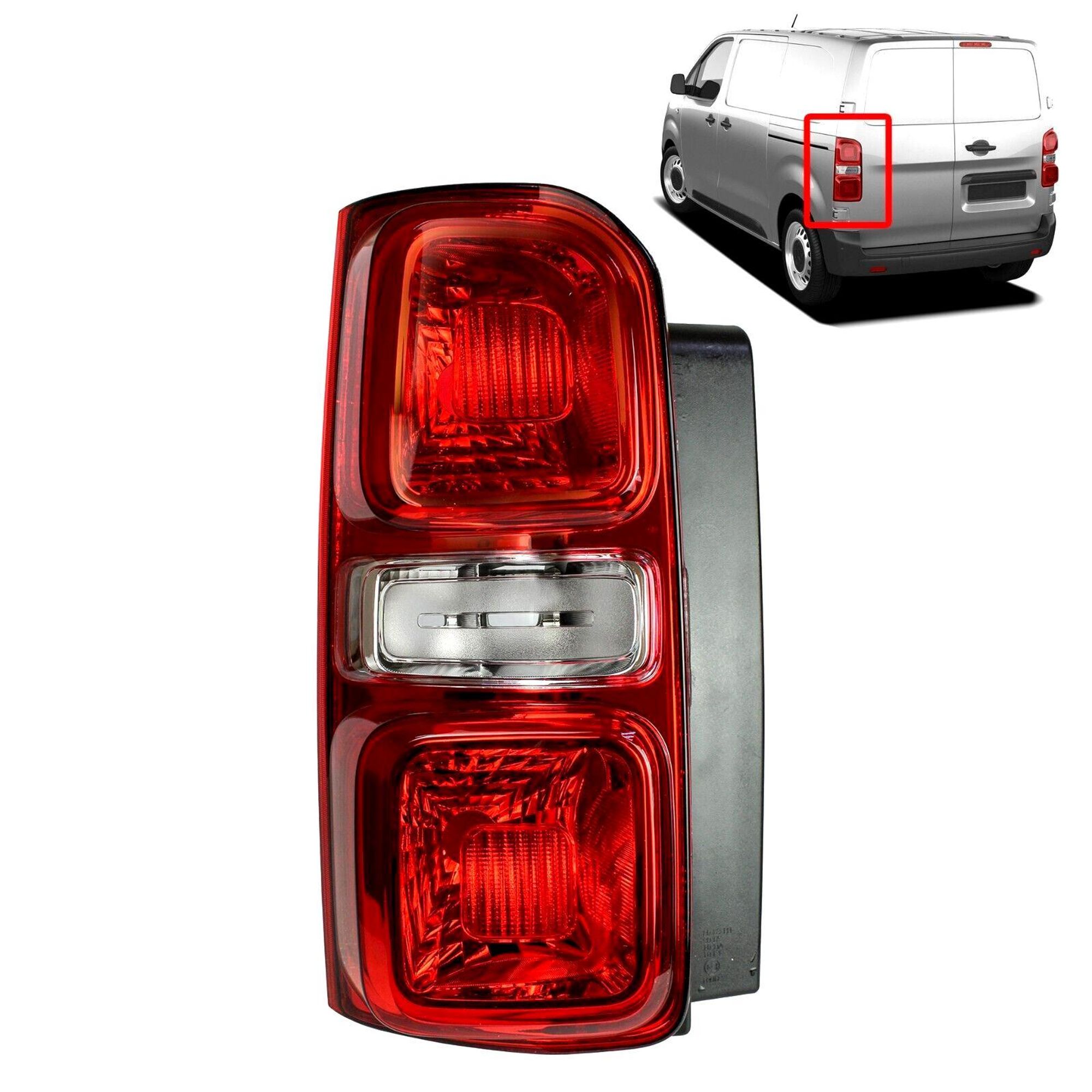 Rücklicht Links für Peugeot Expert/ Opel Zafira Life - Vivaro C / Citroen Jumpy