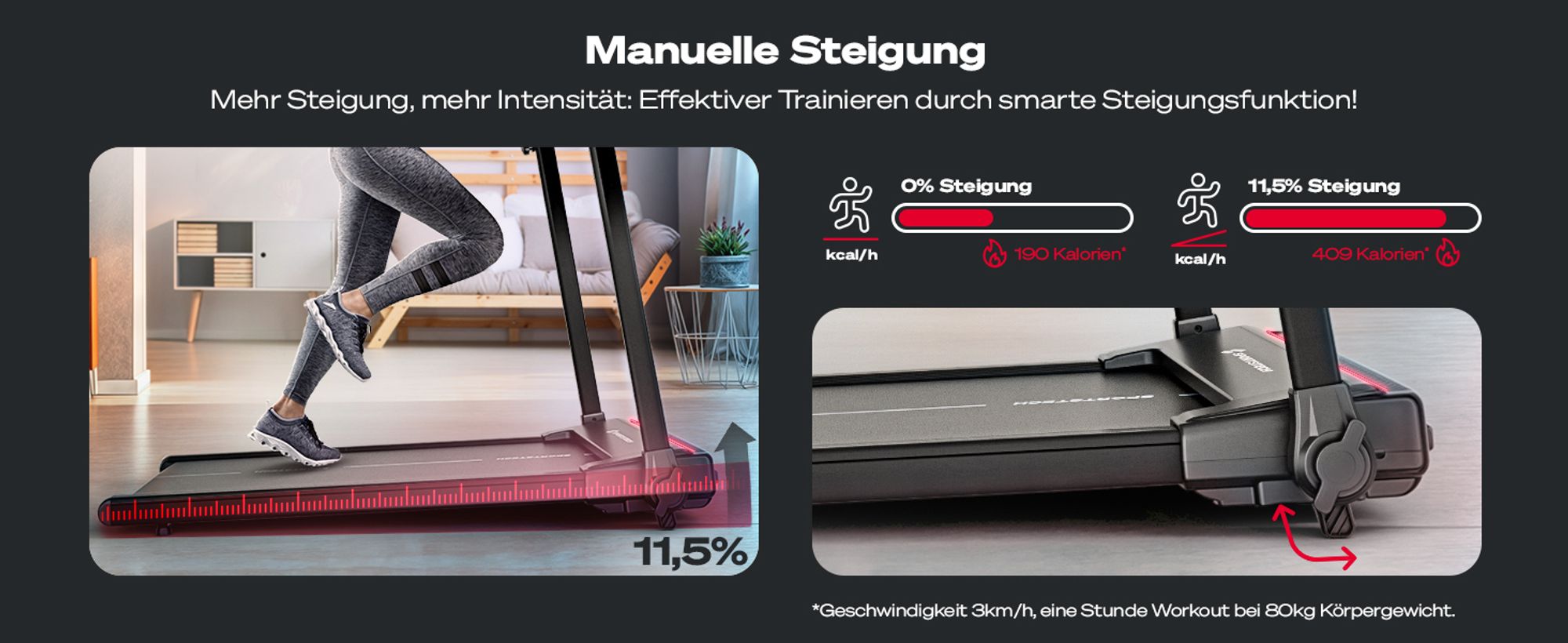 sProRun Laufband von Sportstech