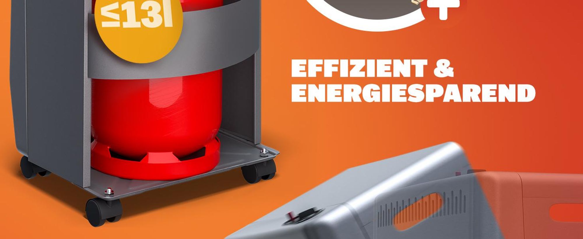 MONZANA® Gasheizung GH4500 Innenräume 4200W Gasofen 3 Heizstufen inkl. 50cm Gasschlauch Gasdruckregler Keramikheizplatten Camping Gasheizofen mobil