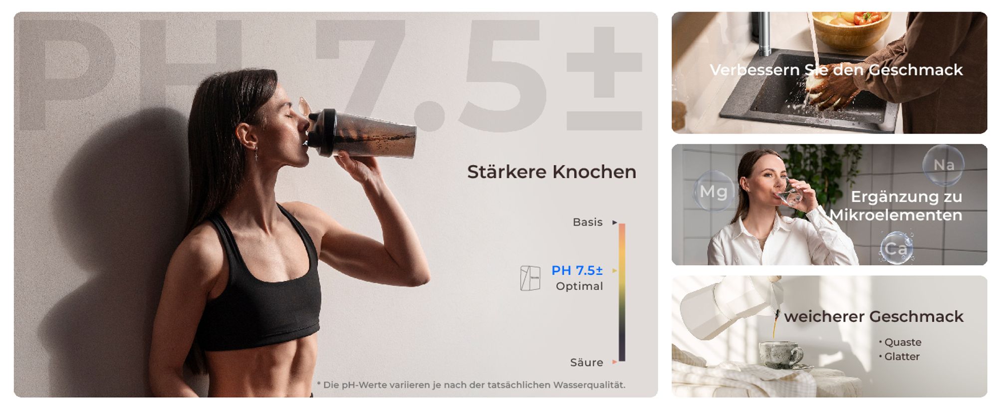 Waterdrop X16 Umkehrosmose System, NSF/ANSI 58&372 , 1600 GPD Untertisch Wasserfiltersystem, 11-stufige Filtration