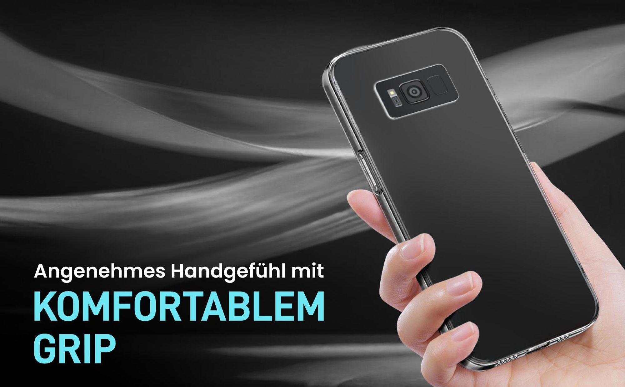 Case für Samsung Galaxy S8 aus strapazierfähigem und schmutzabweisendem Material
