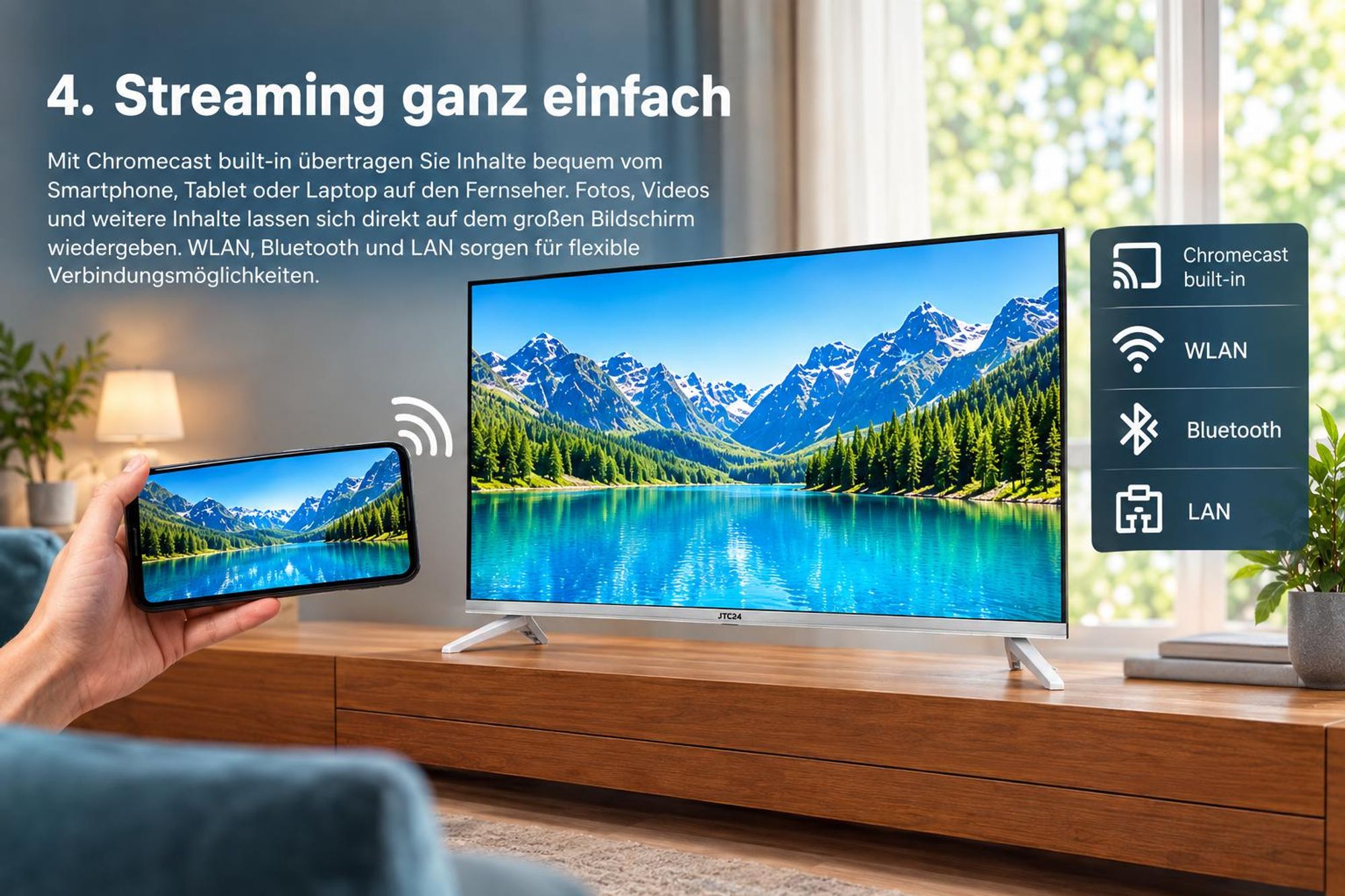 Streaming ganz einfach