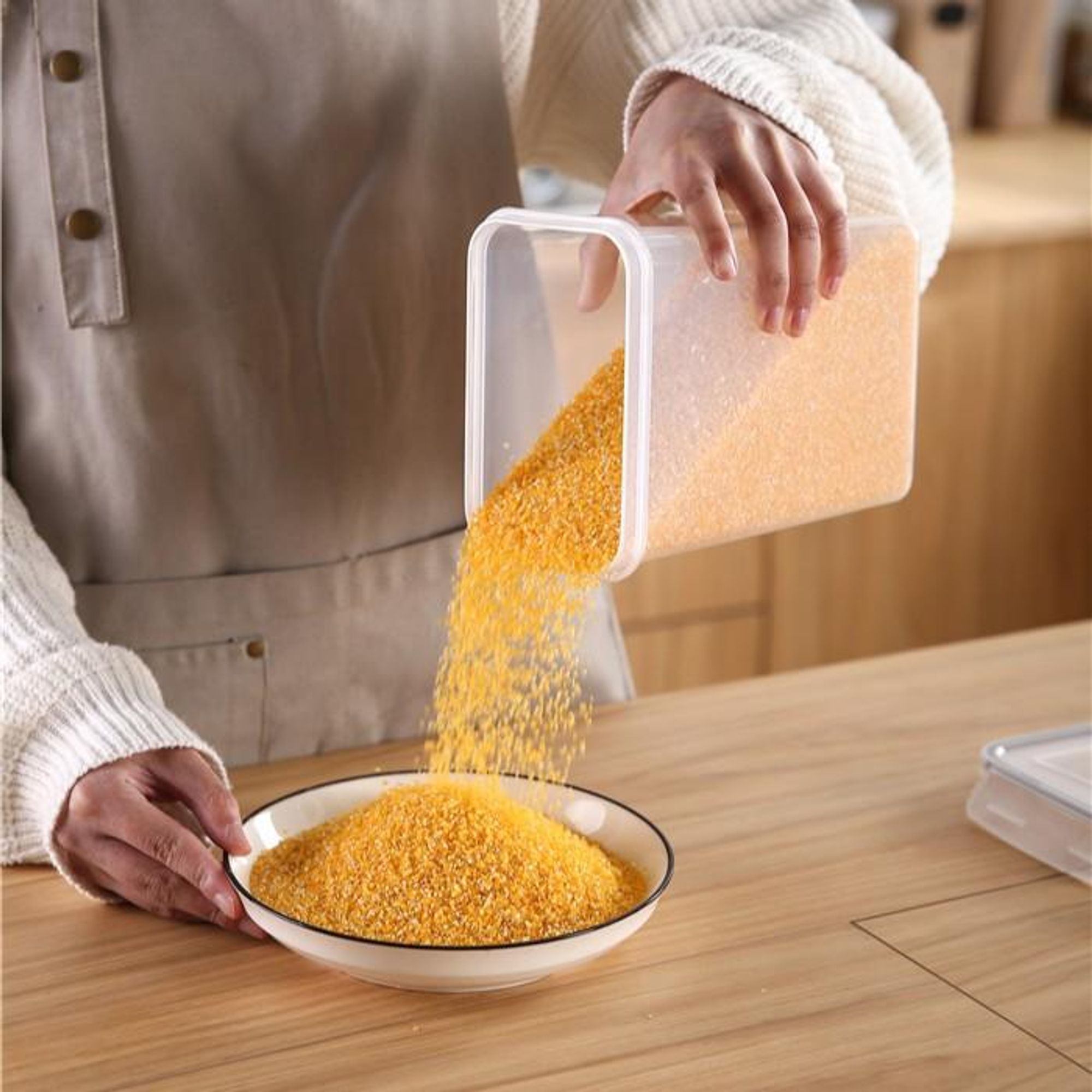 Deuline Vorratsdosen 24er Set, Luftdicht Deckel, BPA-freie, Küche Organizer, Vorratsbehälter Lebensmittel, Müsli, Mehl, Kaffeebohne, 521141