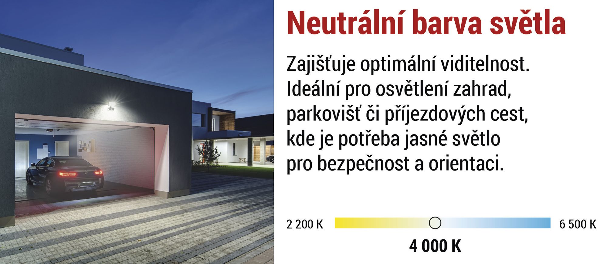 EMOS LED reflektor Tambo s detektorem pohybu, tenký hliníkový reflektor, vodotěsný, neutrální bílá, 1000 lm, 10 W, pro venkovní použití, černý, ZS2912
