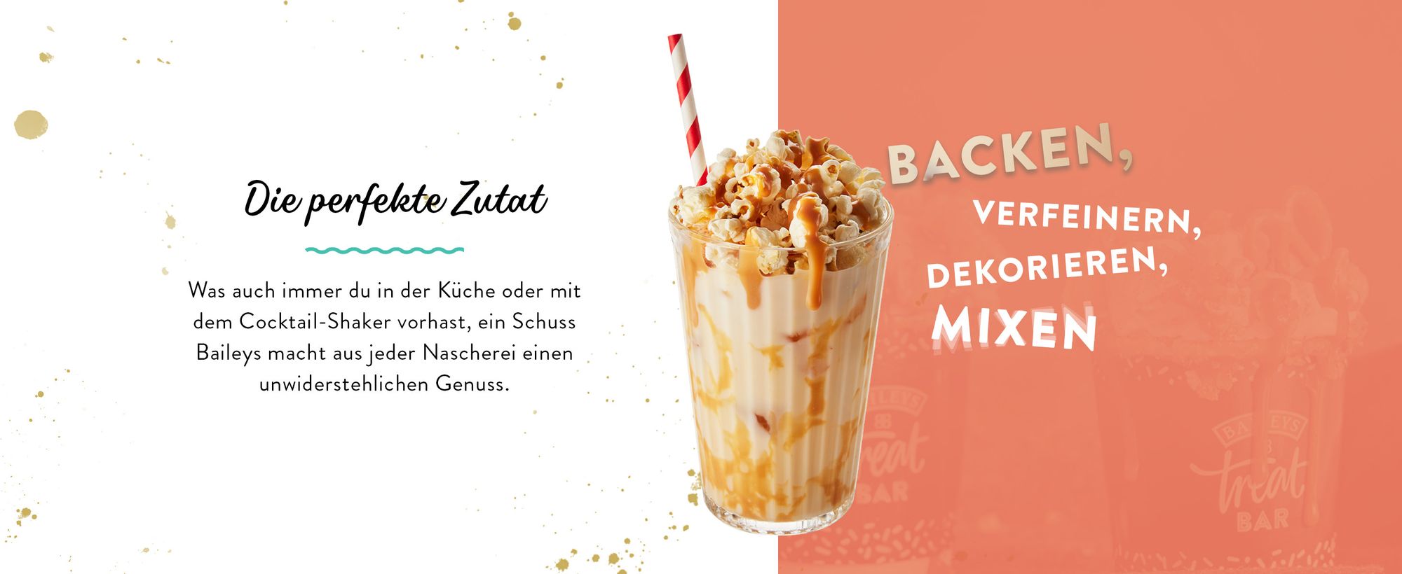 Baileys Salted Caramel, Original Irish Cream Likör, 17% vol, 500ml Einzelflasche