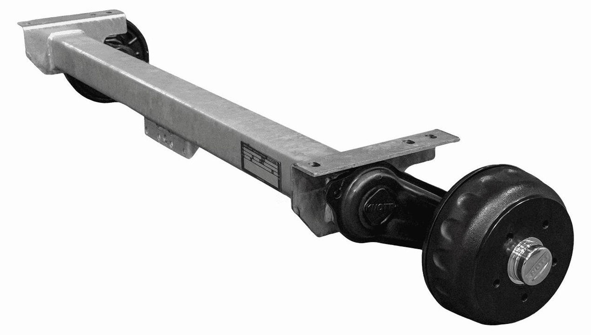 KNOTT brzděná náprava 1350 kg 1200 mm pro autopřepravníky a valníky