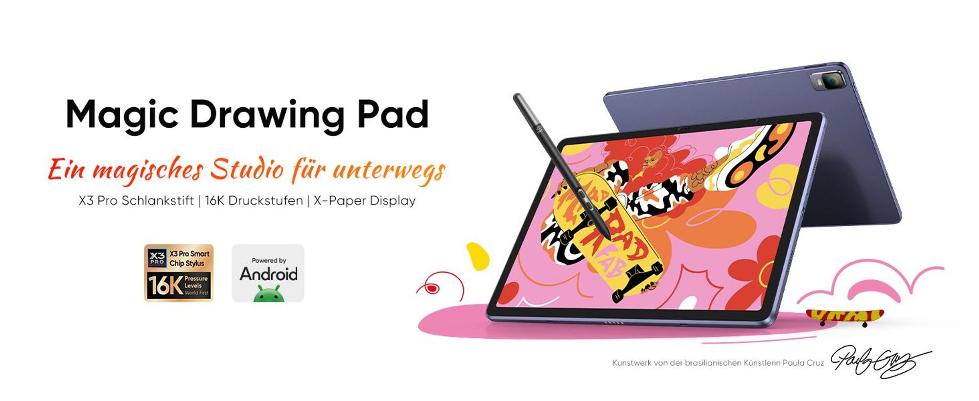 XPPen Magic Drawing Pad 12,2 Grafiktablet