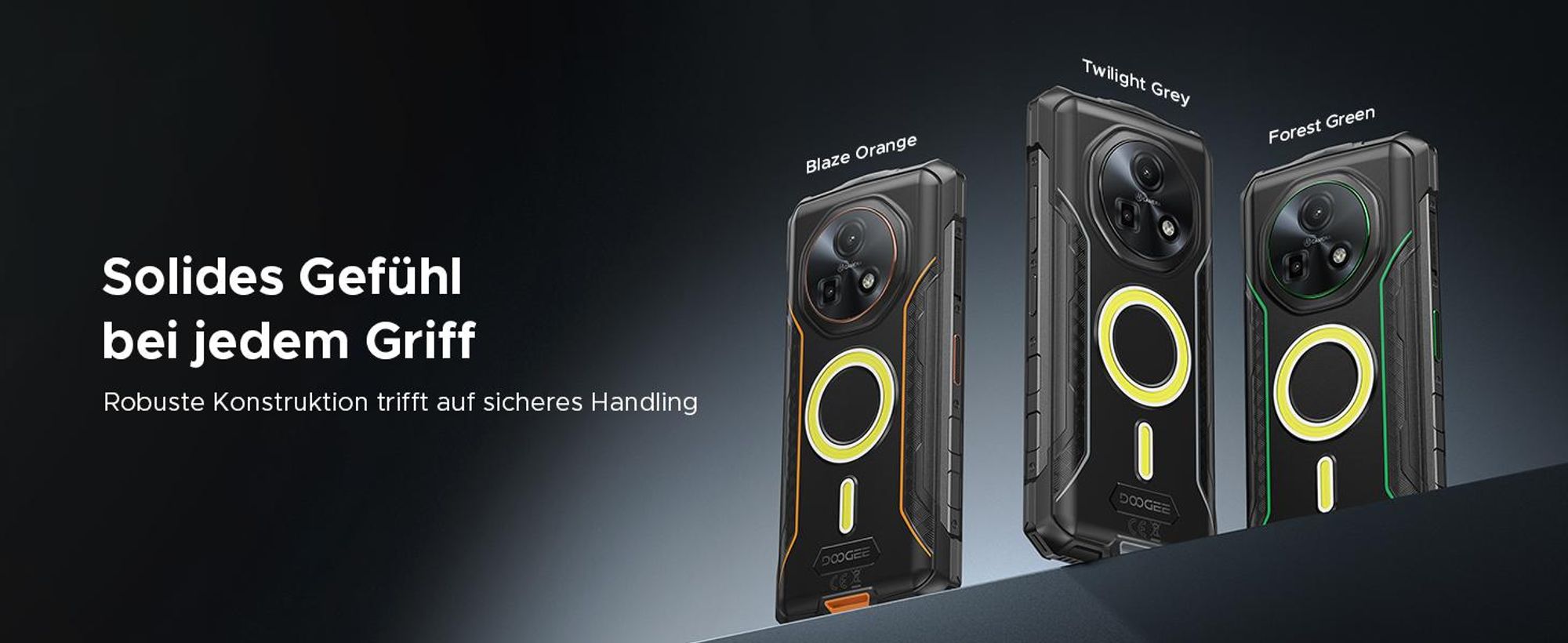 DOOGEE Fire 5 Ultra, robuuste smartphone voor buitengebruik, 4G, IP68/IP69K, 6,6" scherm met 90Hz, 13000mAh batterij, 32+256GB opslag, 48MP camera, NFC, vingerafdruksensor, zonder abonnement
