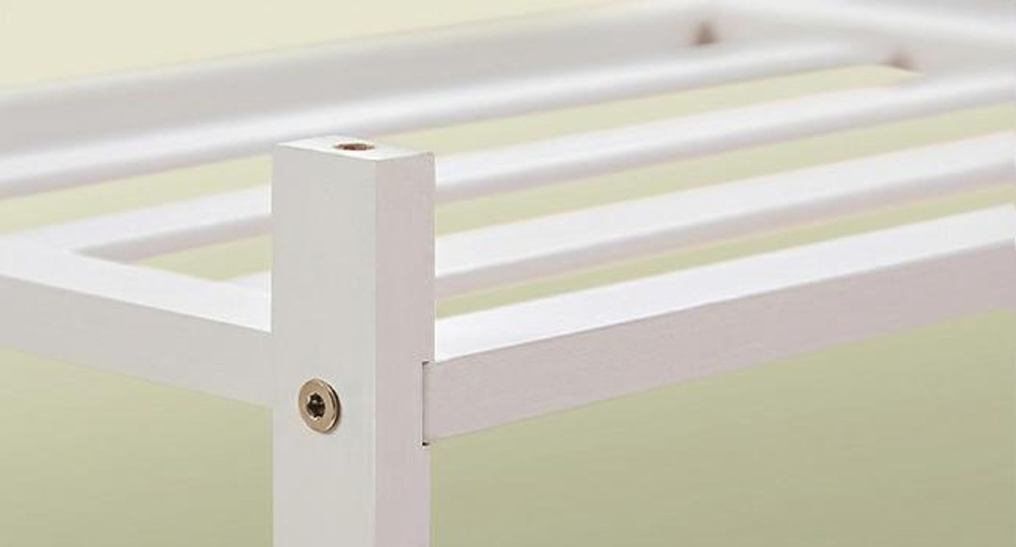 SONGMICS Bambus Schuhständer, stapelbares Schuhregal 3 Ebenen, platzsparend für Flur, Schlafzimmer, Wohnzimmer, weiß