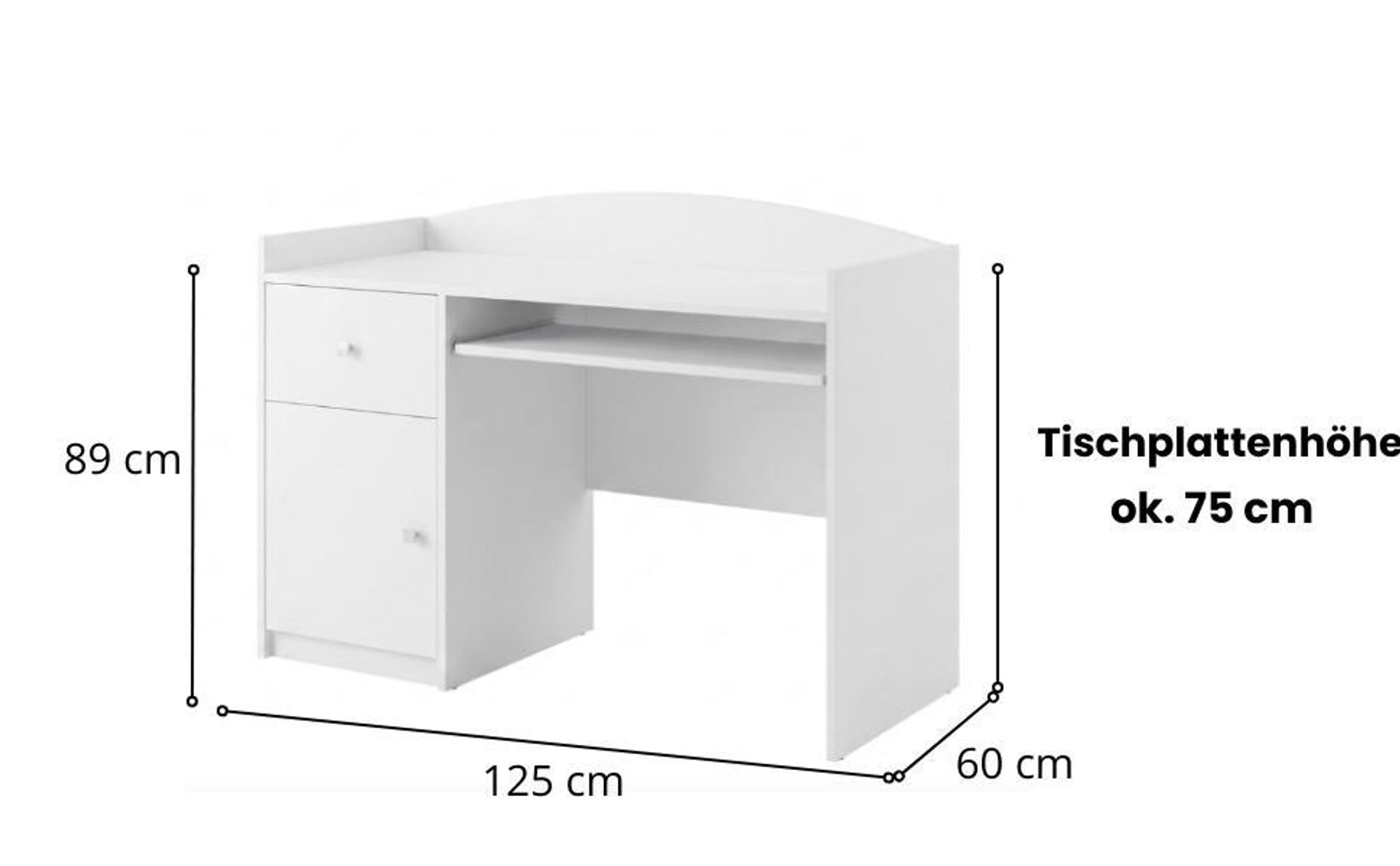 Die perfekte Schreibtischgröße für Ihr Kind