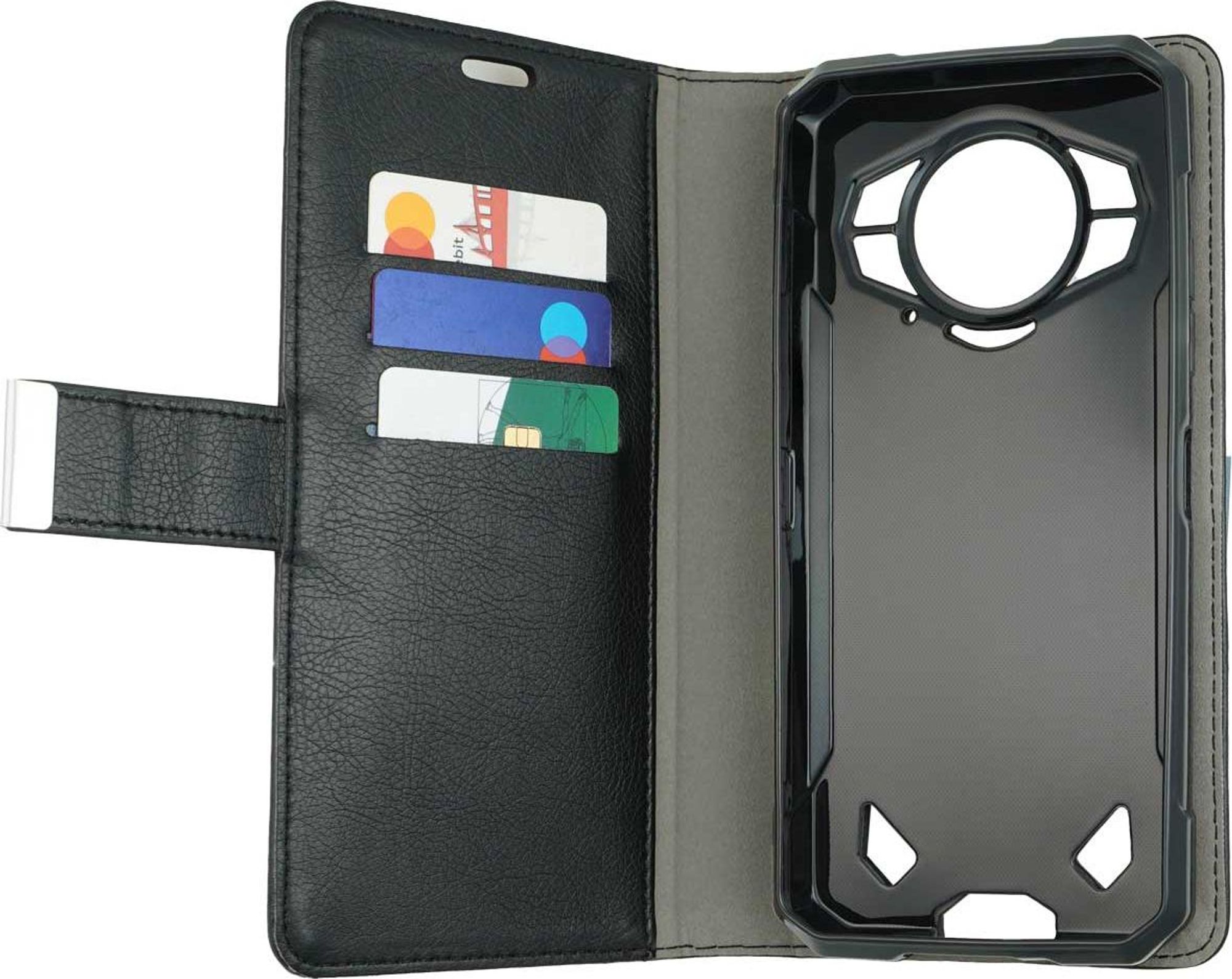 caseroxx Handy Hülle Tasche kompatibel mit Doogee S200 / S200X / S200 Plus Bookstyle-Case Wallet Case Bild 4