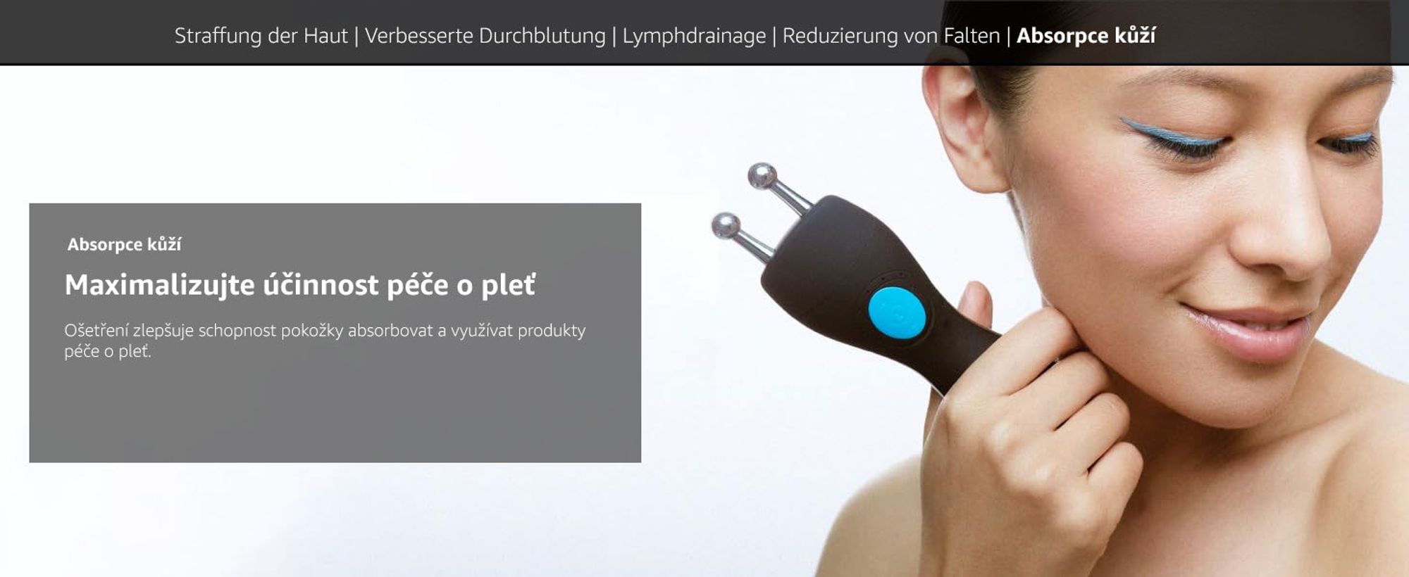 EMS zařízení na omlazení pleti – lifting a zpevnění pro krásný vzhled