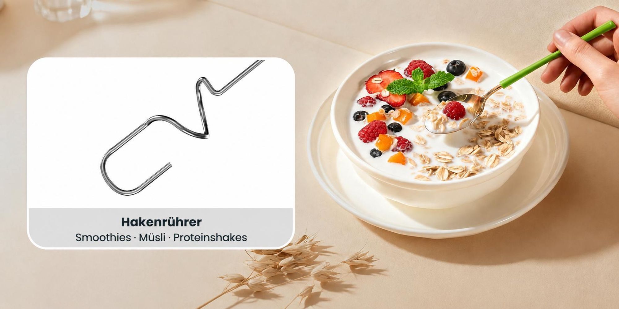 Milchaufschäumer Elektrisch, 3-in-1 Milch Frother mit Ständer, 3 Geschwindigkeiten,  USB-C Aufladbar, für Cappuccino, Latte, Matcha & Protein-Shakes