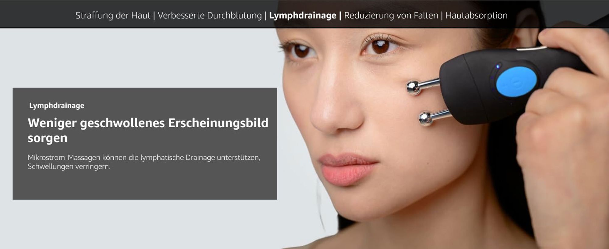 GESS EMS Gesichtsgerät für straffere Haut und jugendliches Aussehen – Anti-Aging in wenigen Minuten