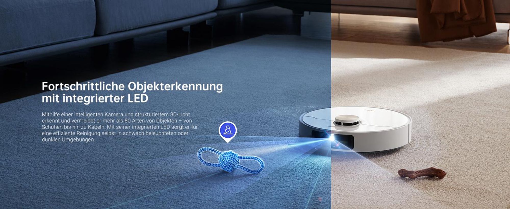 Dreame X40 Ultra Complete Saugroboter mit Wischfunktion,12000Pa Saugkraft,70℃ Wischmopp,selbstreinigend,Automatische Entleerung＆Fill,Drehen und Heben