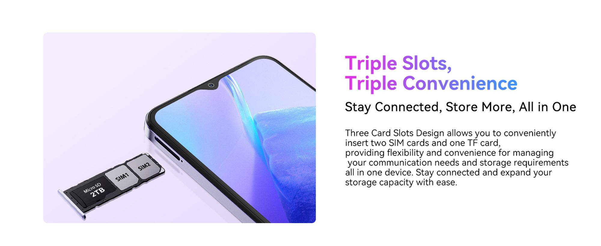 Blackview Wave8C 6,56" bez umowy Smartfon 6GB+64GB, telefon komórkowy Dual SIM 4G, bateria 4700mAh, Fingerprint/Face ID/GPS/5G WiFi, żelazny