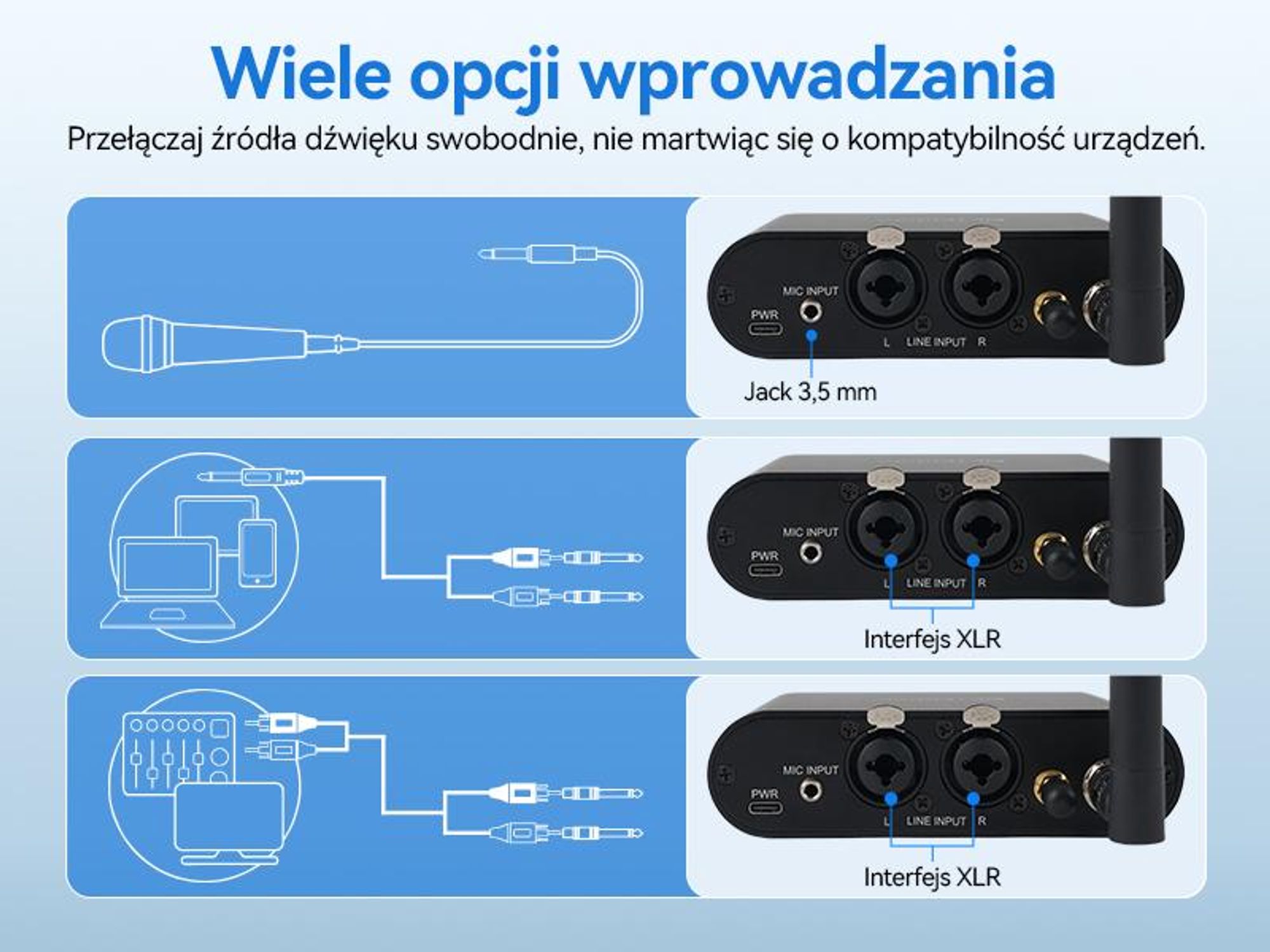 Retekess TA004S Silent Disco – bezprzewodowe słuchawki, ulepszona wersja systemu audio, 6 kanałów z Bluetooth, składane, do telewizora, jogi, medytacji