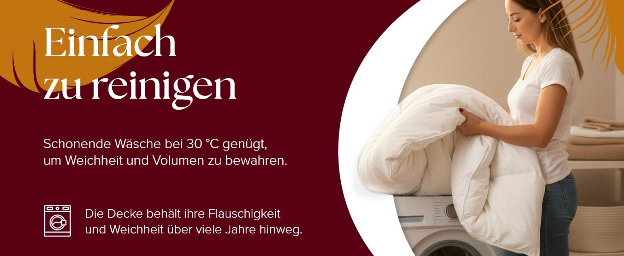 maxiga Sommer Daunendecke 200x200cm Premium 80% Gänsedaune Füllgewicht: 1600 Gramm, Sommerdecke Federbett 100% Baumwolle & Nature Hypoallergen