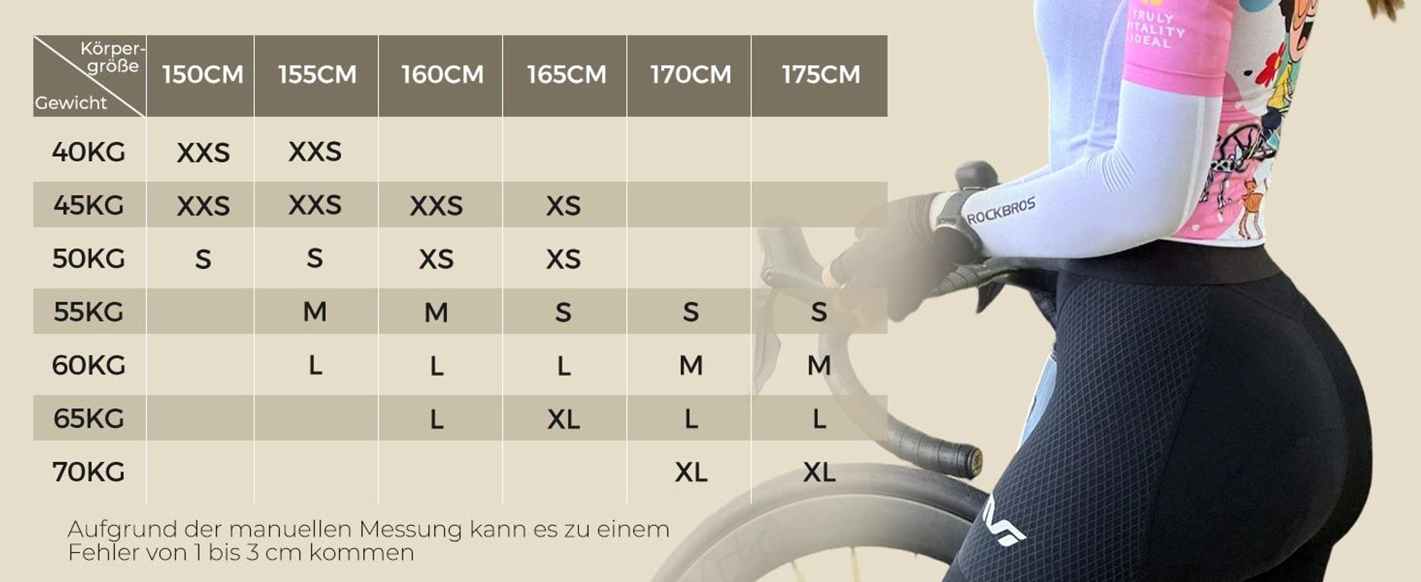 ROCKBROS TVI Damen Kurzarm Fahrradtrikot Atmungsaktiv Schnelltrocknend Für Rennrad MTB Größe L